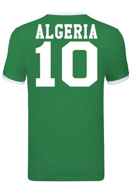 Blondie & Brownie T-Shirt Herren Algerien Algeria Sport Trikot Fußball Weltmeister WM Afrika