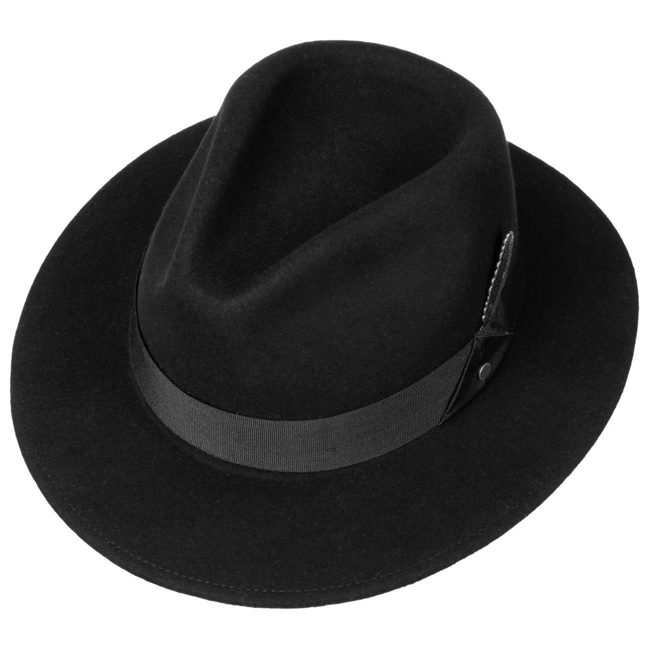Stetson Filzhut (1-St) Wollfilzhut mit Ripsband