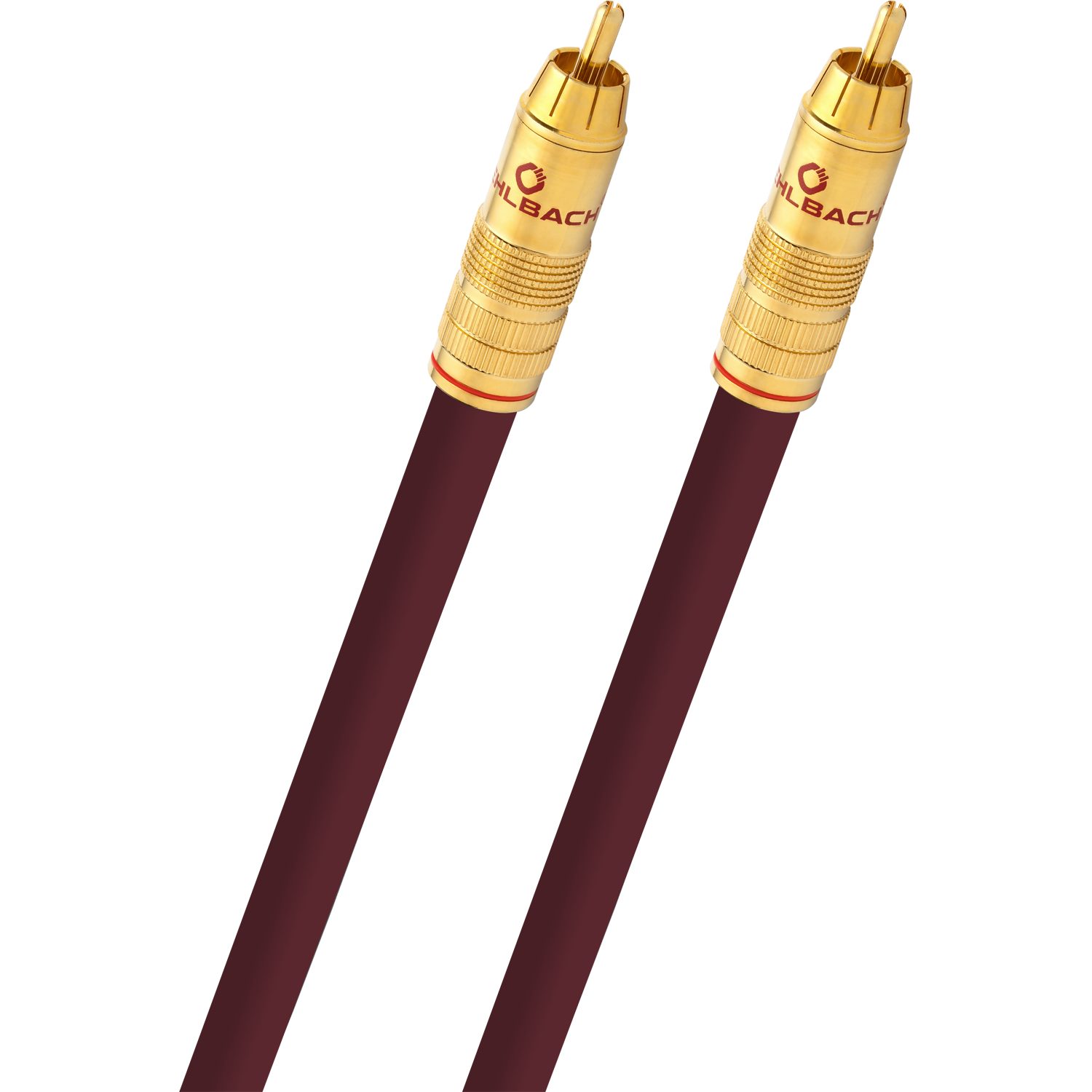 OEHLBACH NF 214 Sub Erstklassiges Subwoofer Cinch-Kabel Audio-Kabel, Cinch, Cinch (300 cm), Flexibel, Hochwertiges Kupfer