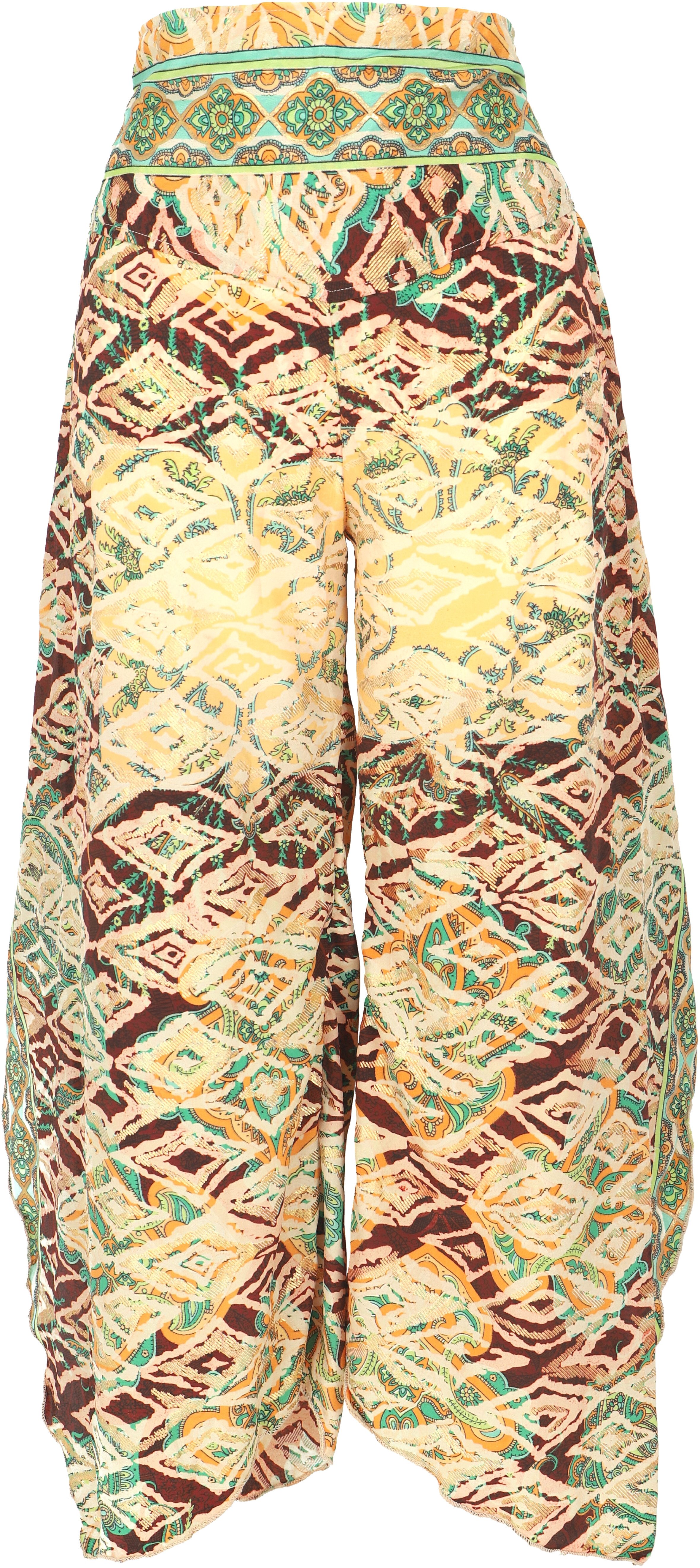 Guru-Shop Relaxhose Palazzohose, weite Boho Sommerhose günstig online kaufen