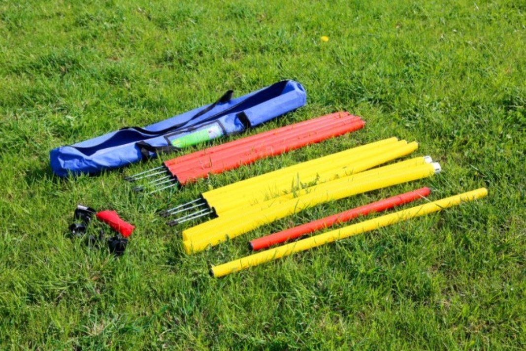 Kerbl Agility-Hürde Komplett-Set Agility gelb / rot 80758, (1-tlg)