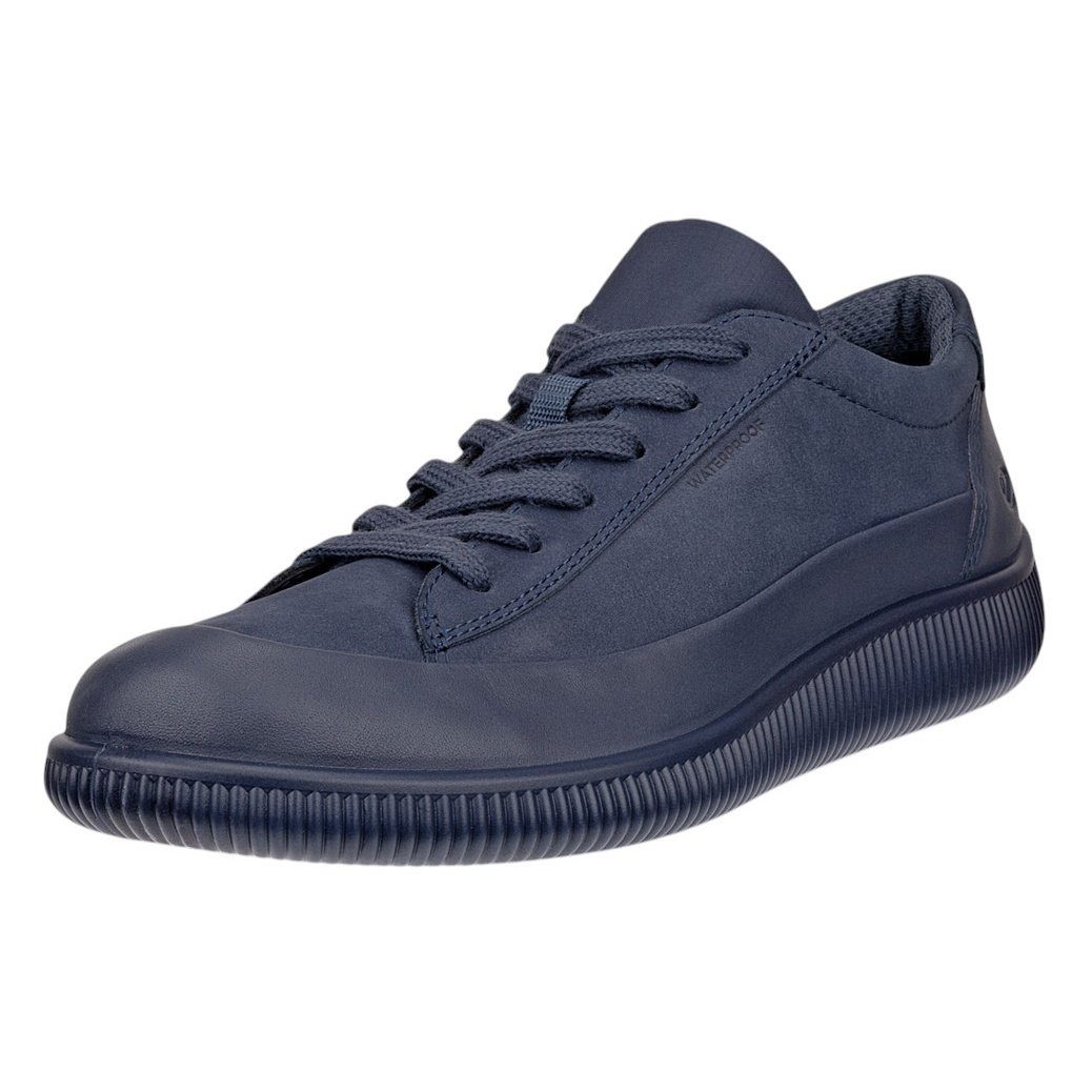 Ecco Soft Zero WP (Premium-Leder, wasserdicht) marineblau Damen Sneaker günstig online kaufen