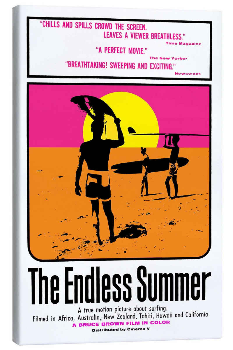 Posterlounge Leinwandbild Vintage Entertainment Collection, The Endless Summer, Vintage