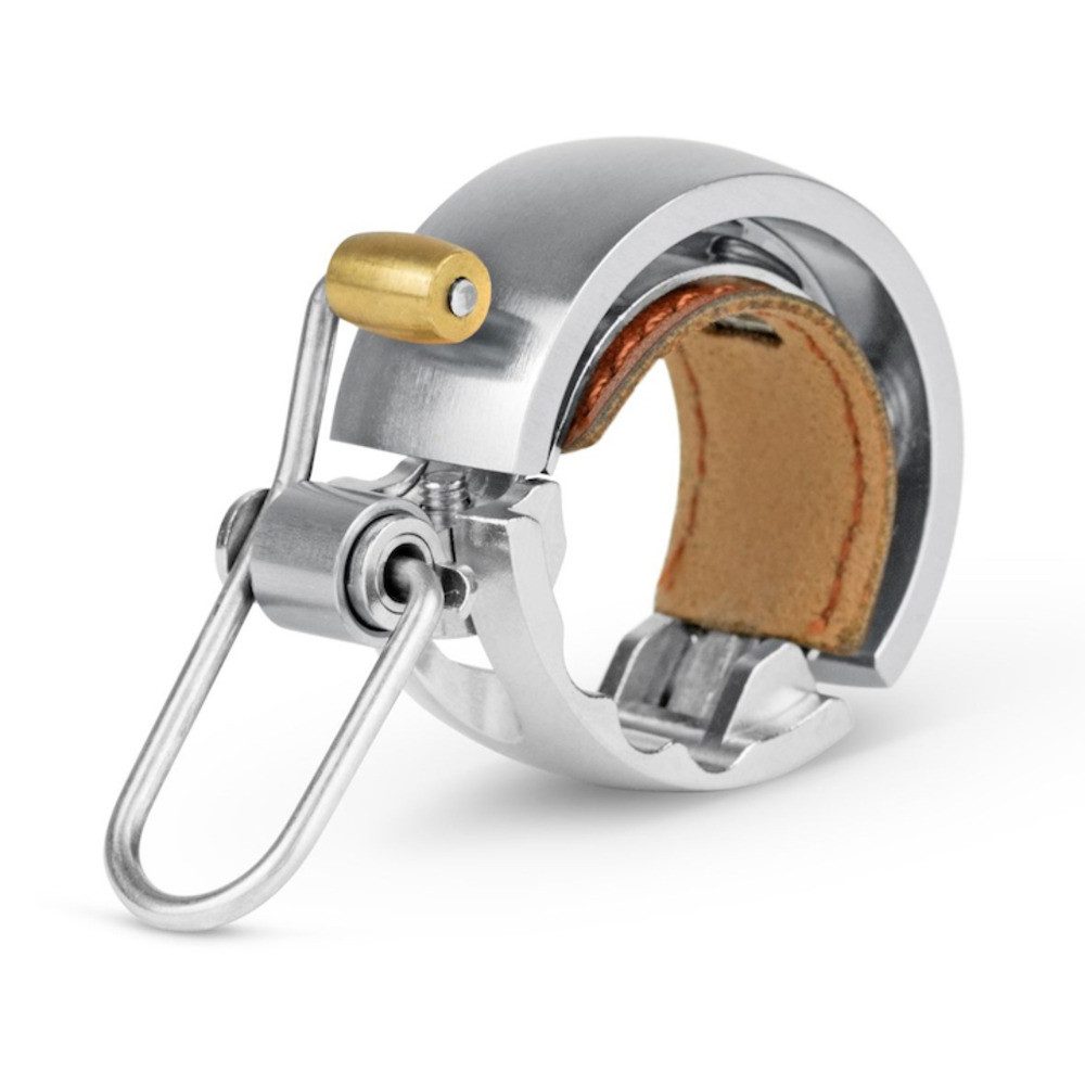 Knog Fahrradklingel Knog Oi Luxe Small silber, 22.2mm