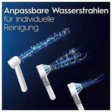 Oral-B Munddusche Oral Health Center, Anpassbare Wasserstrahlen