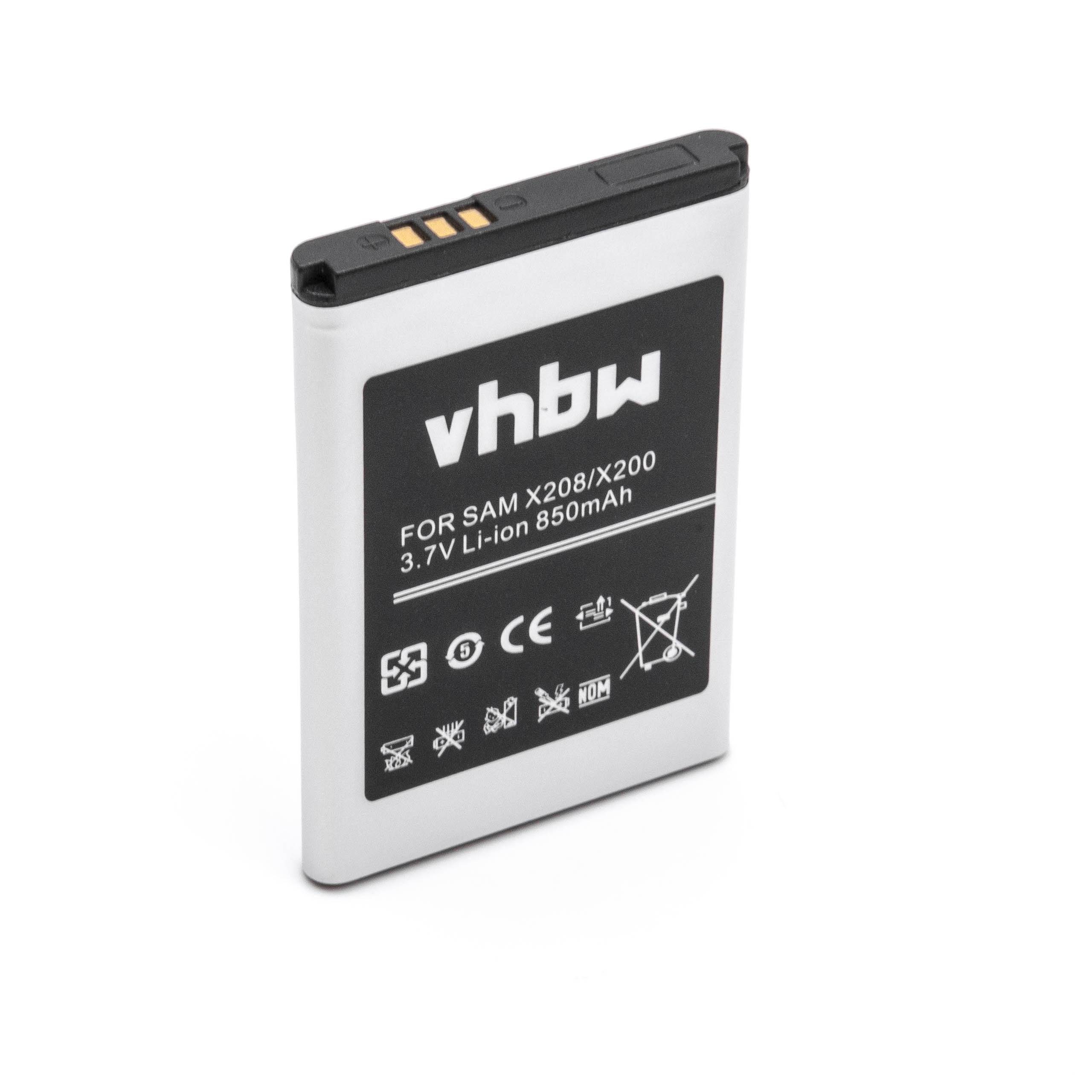 vhbw passend für Samsung SGH-B130, SGH-B300, SGH-B320, SGH-B520, SGH-B2100, Smartphone-Akku 850 mAh