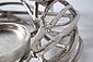 Kobolo Kerzenhalter »Adventskranz rund aus Metall 4 Kerzen-silber 40cm«, Bild 2