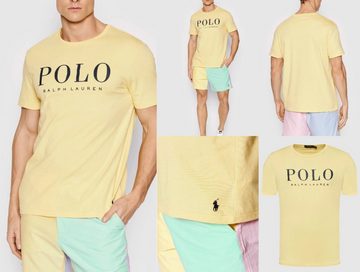 Ralph Lauren T-Shirt POLO RALPH LAUREN 90s 1967 Logo Retro Tee T-Shirt Shirt Custom Fit Pur