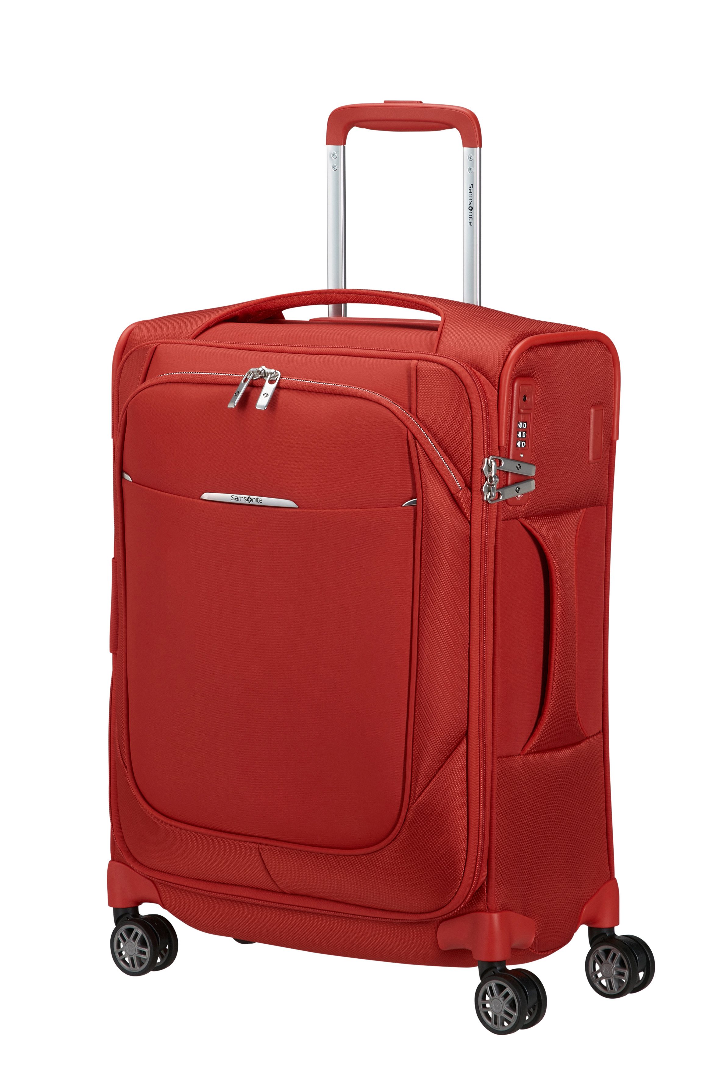 Samsonite Handgepäck-Trolley SPINNER, 100% recyceltes PET (Außen & Innenfutter), Packwürfel inklusive