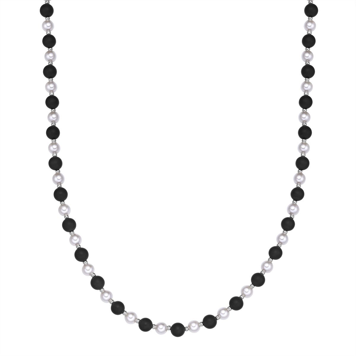 Edelstahlkette silber