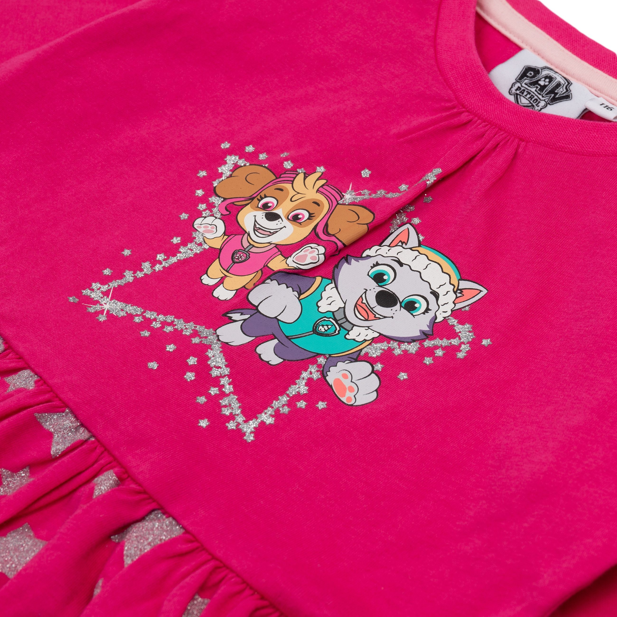 PAW PATROL Midikleid Paw Patrol Kleid langarm