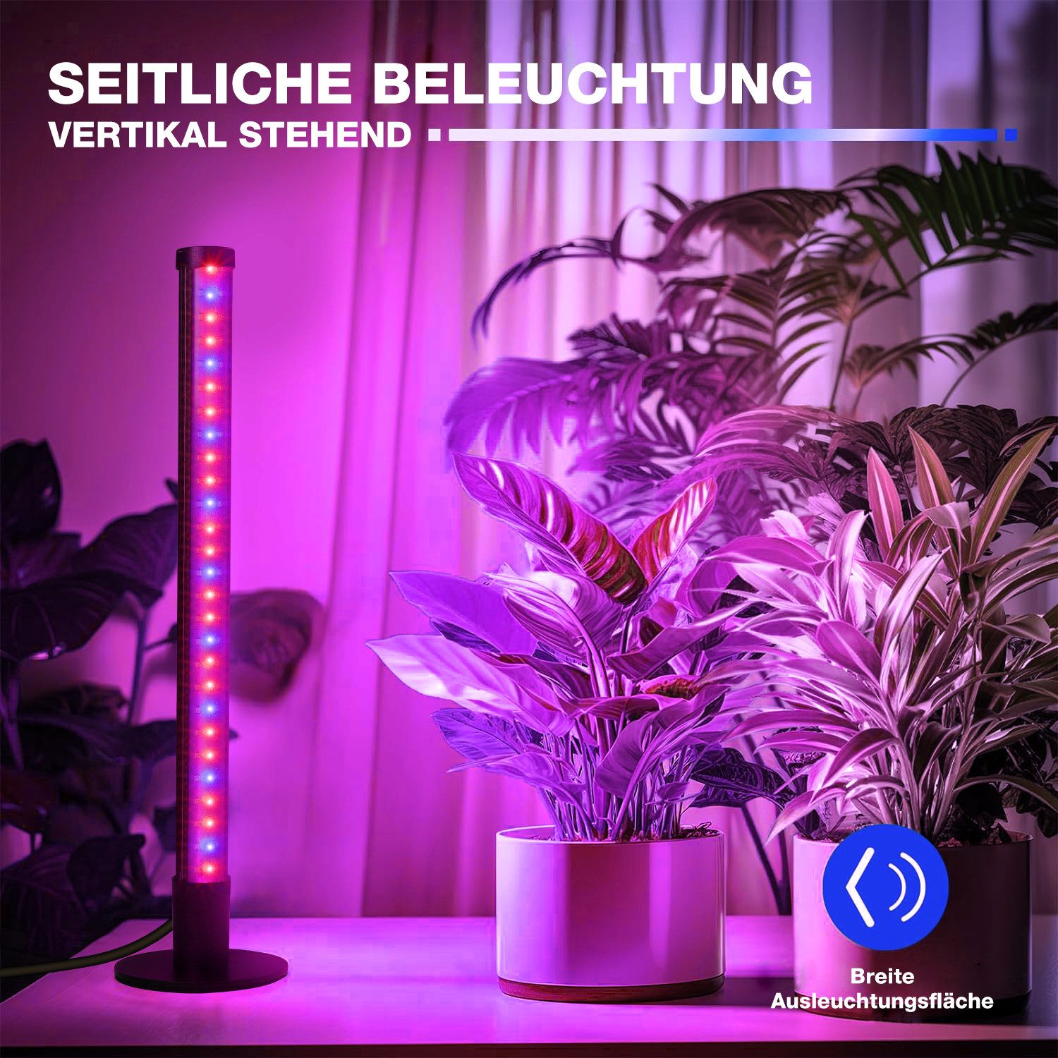 Laybasic Pflanzenlampe LED Pflanzenlampe Vollspektrum 3 günstig online kaufen