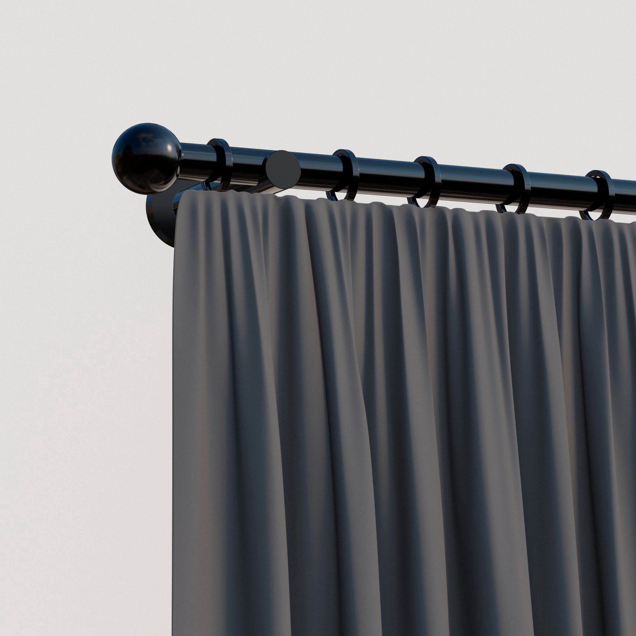 indeko Gardinenstange Colombes, Ø 20 mm, 1-läufig, Wunschmaßlänge, verschra günstig online kaufen