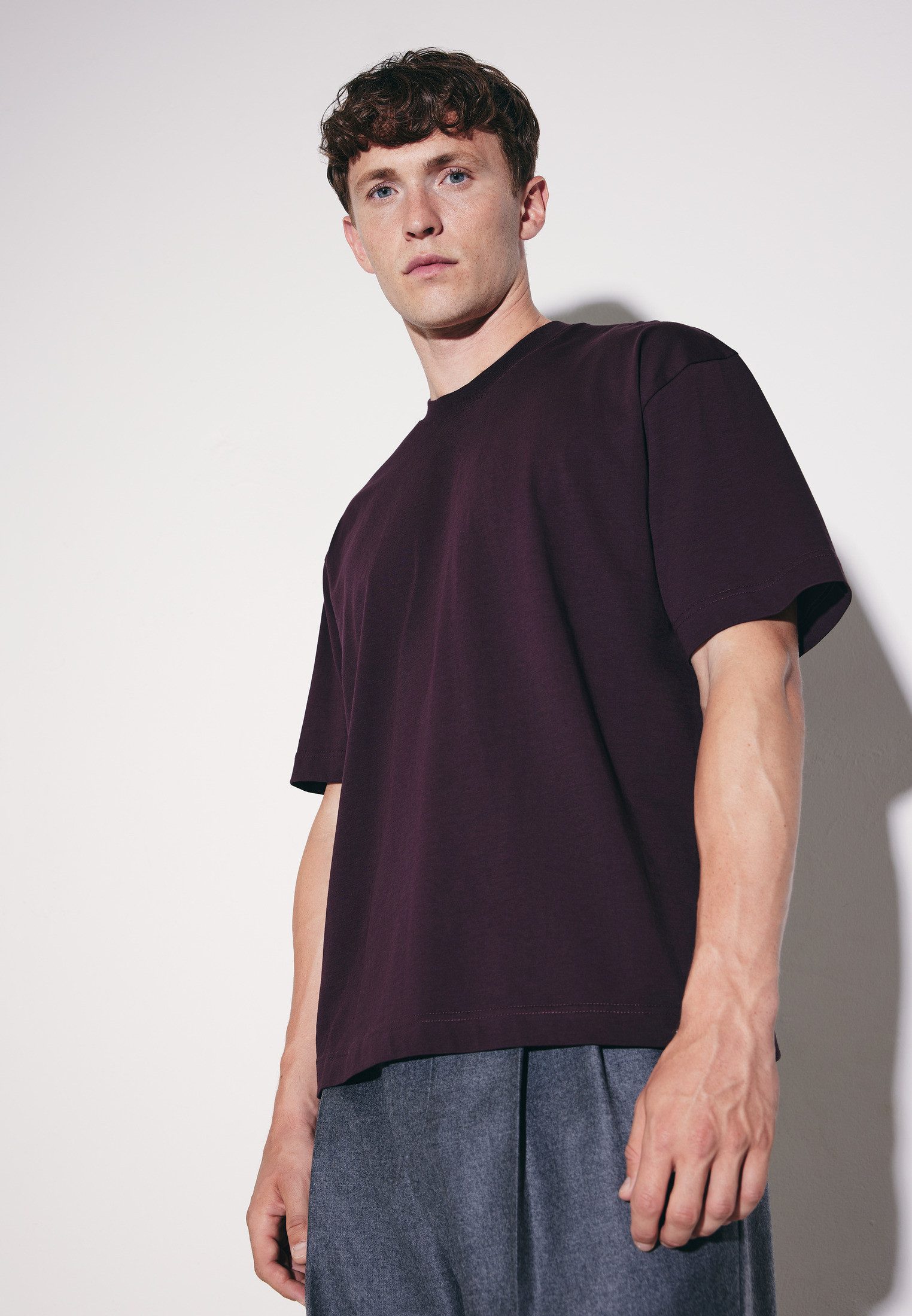 studio seidensticker T-Shirt Studio 1/2 Rundhals Uni
