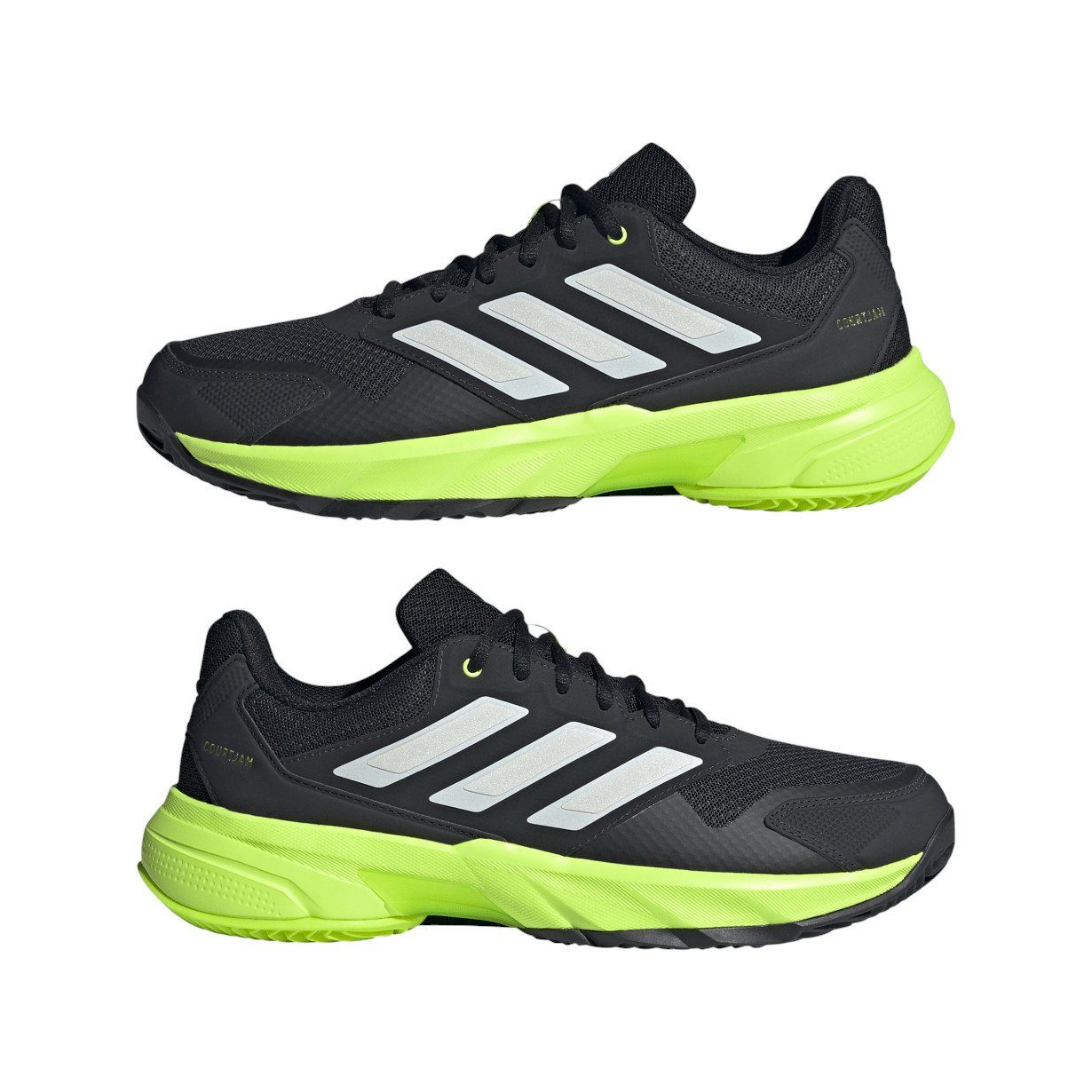adidas Performance CourtJam Control 3 Clay/Sandplatz 2025 schwarz/lime Herr günstig online kaufen