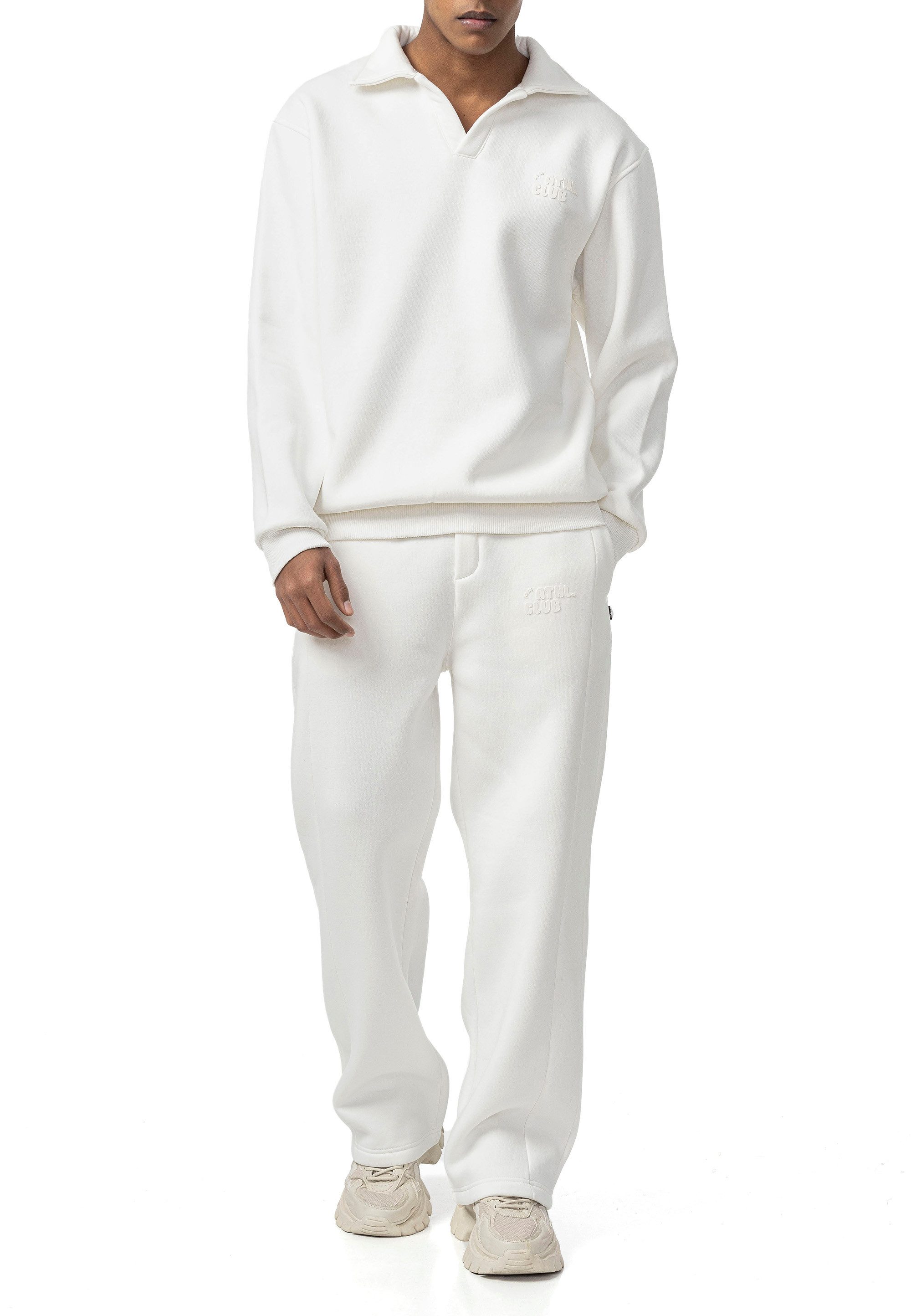 RedBridge Jogginganzug - Lässiges Sweat-Set mit Polokragen – Zweiteiler, Oversized (Set, 2-tlg)