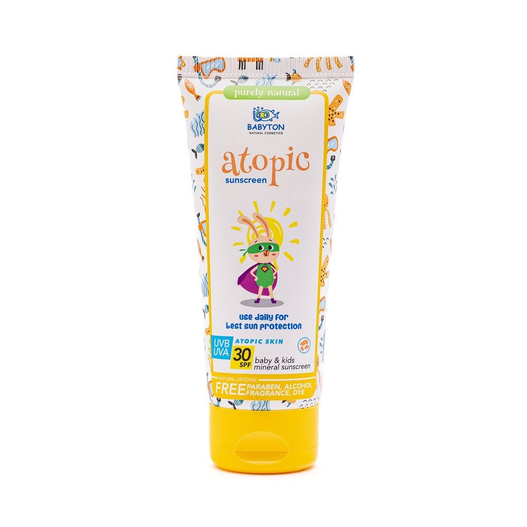 Babyton Sonnenschutzcreme Babyton Mineral Sonnencreme SPF 30 für Babys & Kinder – Sensible Haut
