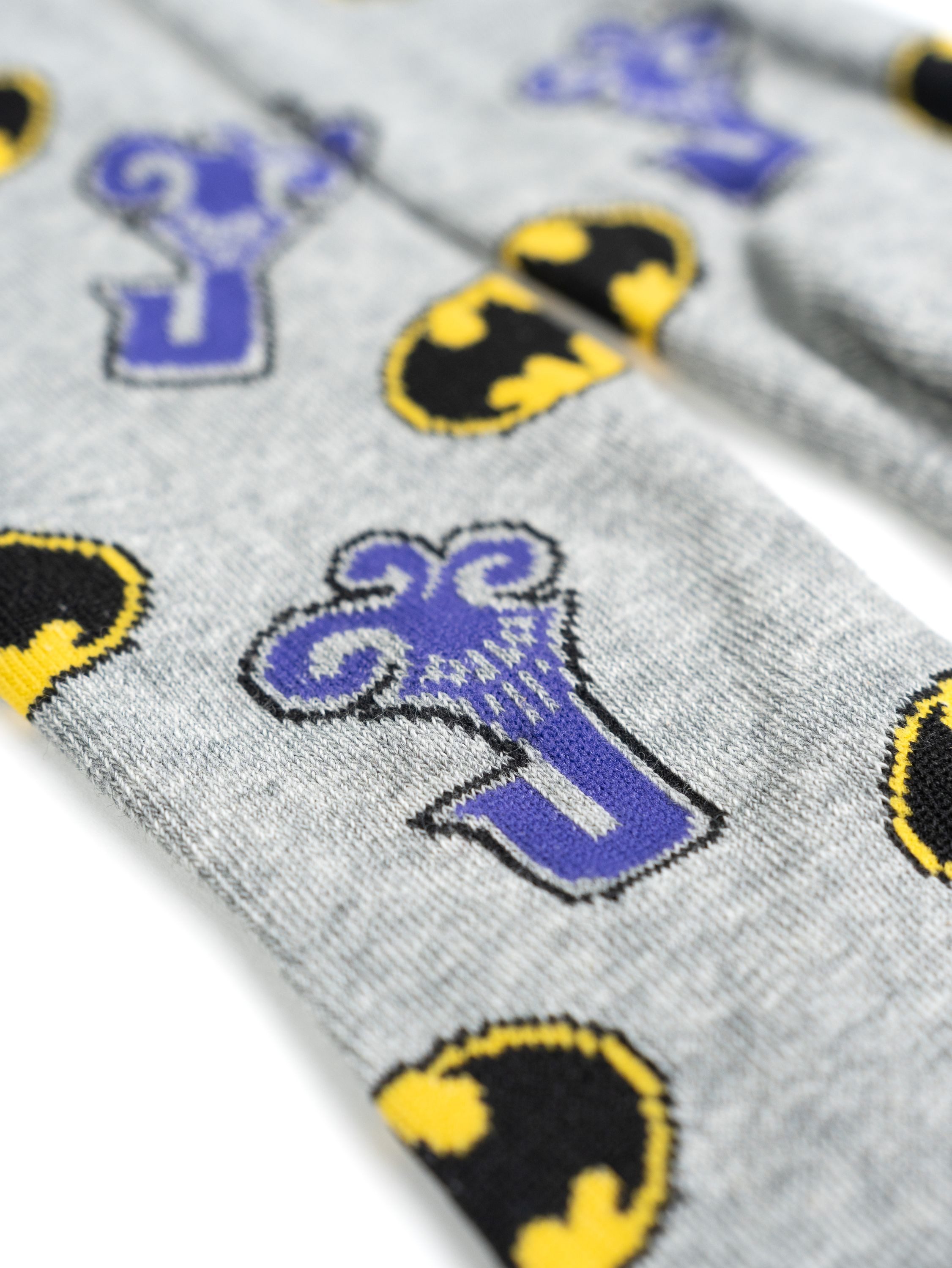 United Labels® Socken DC Comics Batman & Joker Socken Sneaker Strümpfe (5er Pack) 40-45