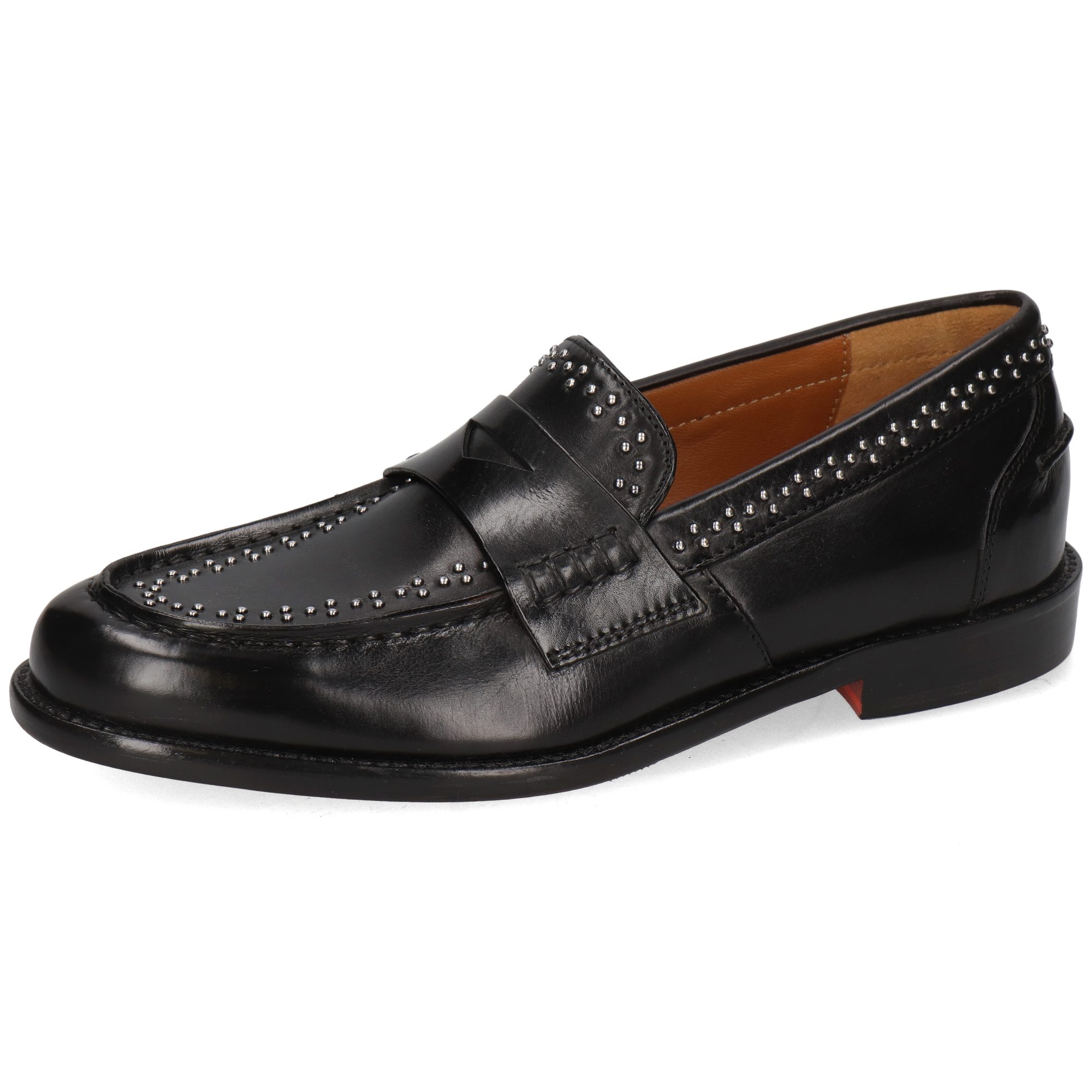 Melvin & Hamilton Gianna 10 Leder-Loafers für Damen Loafer Flache Absätze, Echtes Leder