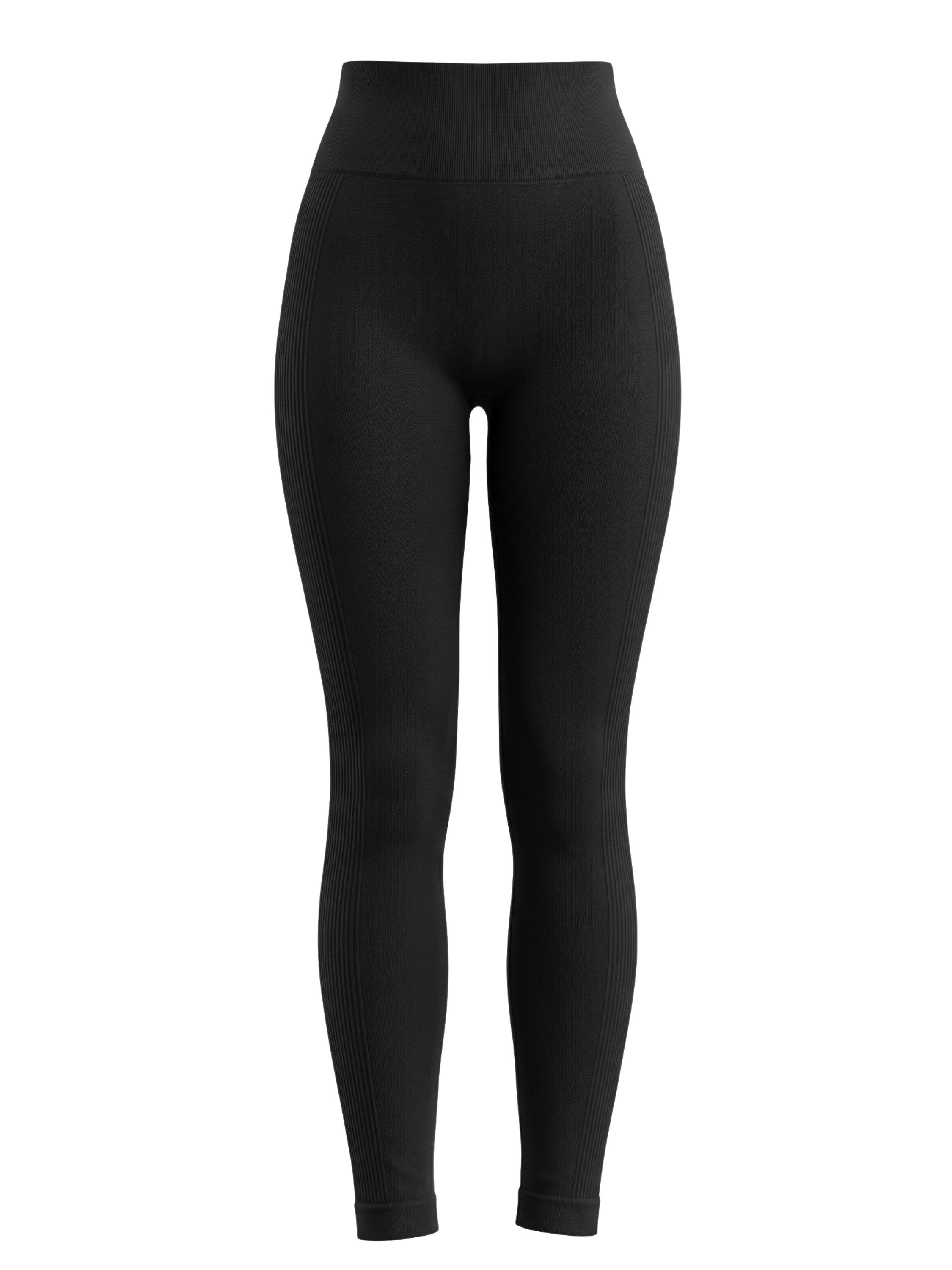 Wulibike Sweatleggings Formende Seamless High Waist Push Up Scrunch (1-tlg) Seamless, Push Up Scrunch, Verstärkter High-Waist-Bund