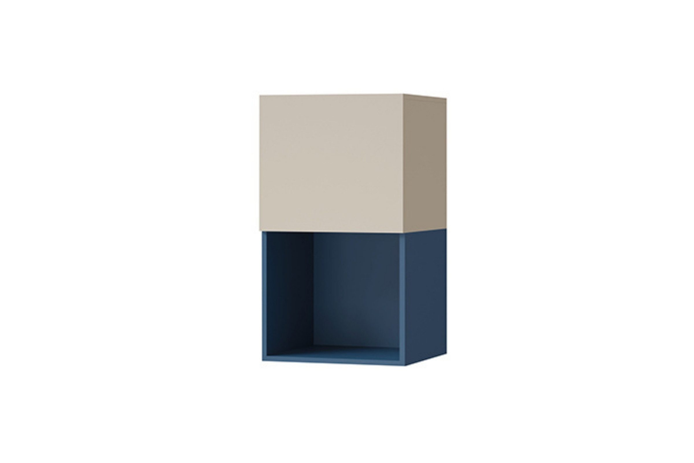 Deine Möbel 24 Hängeregal LIMA 14, 45 cm breit, mit 1 Tür, Soft-Close und Wandmontage, Set 1-tlg., Jugendzimmer-Hängeschrank, LIMA - Kollektion