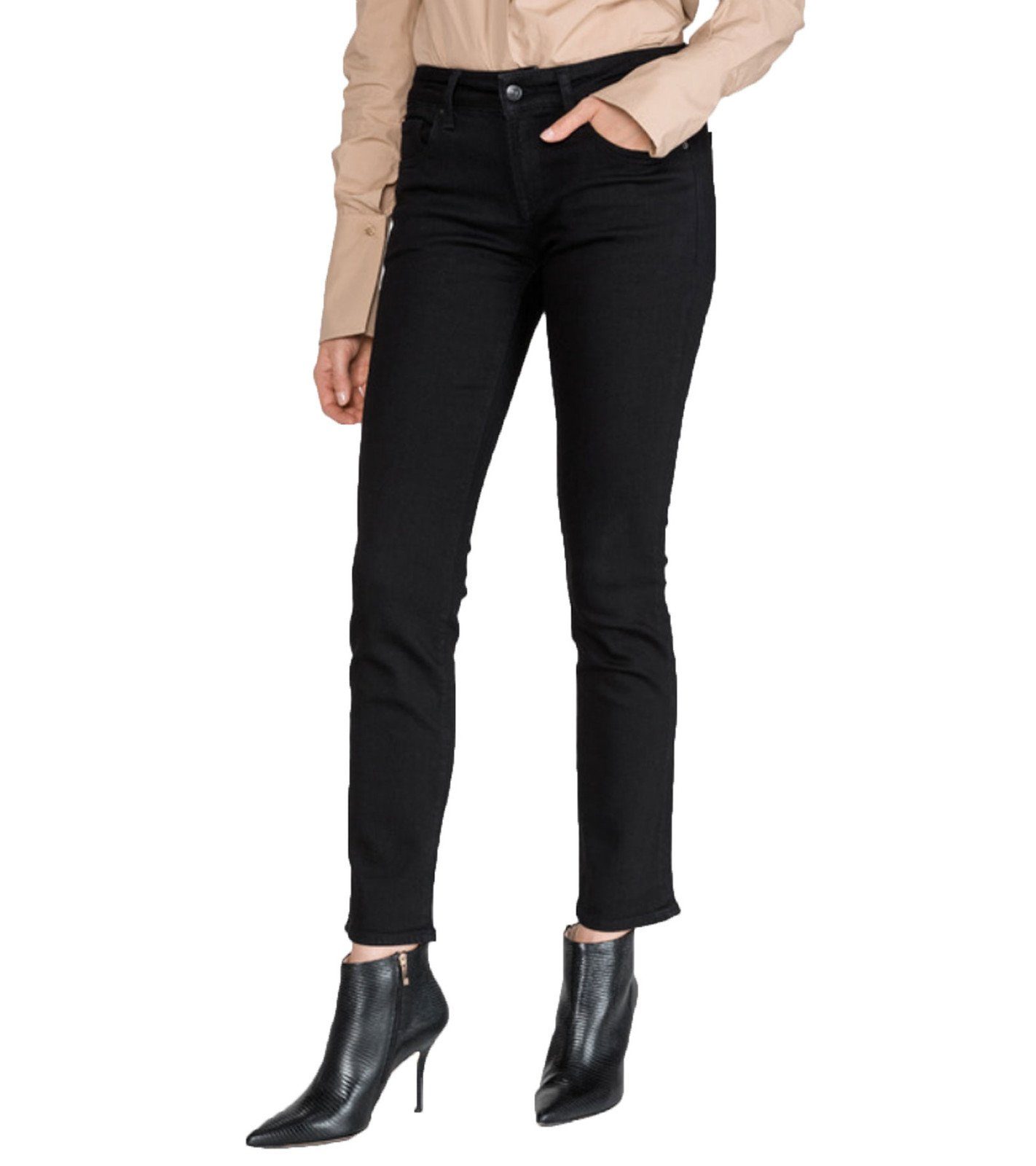 Replay Regular-fit-Jeans »REPLAY Vicki Jeans moderne Damen Comfort-Fit-Hose  im 5-Pocket Style Freizeit-Hose Schwarz«