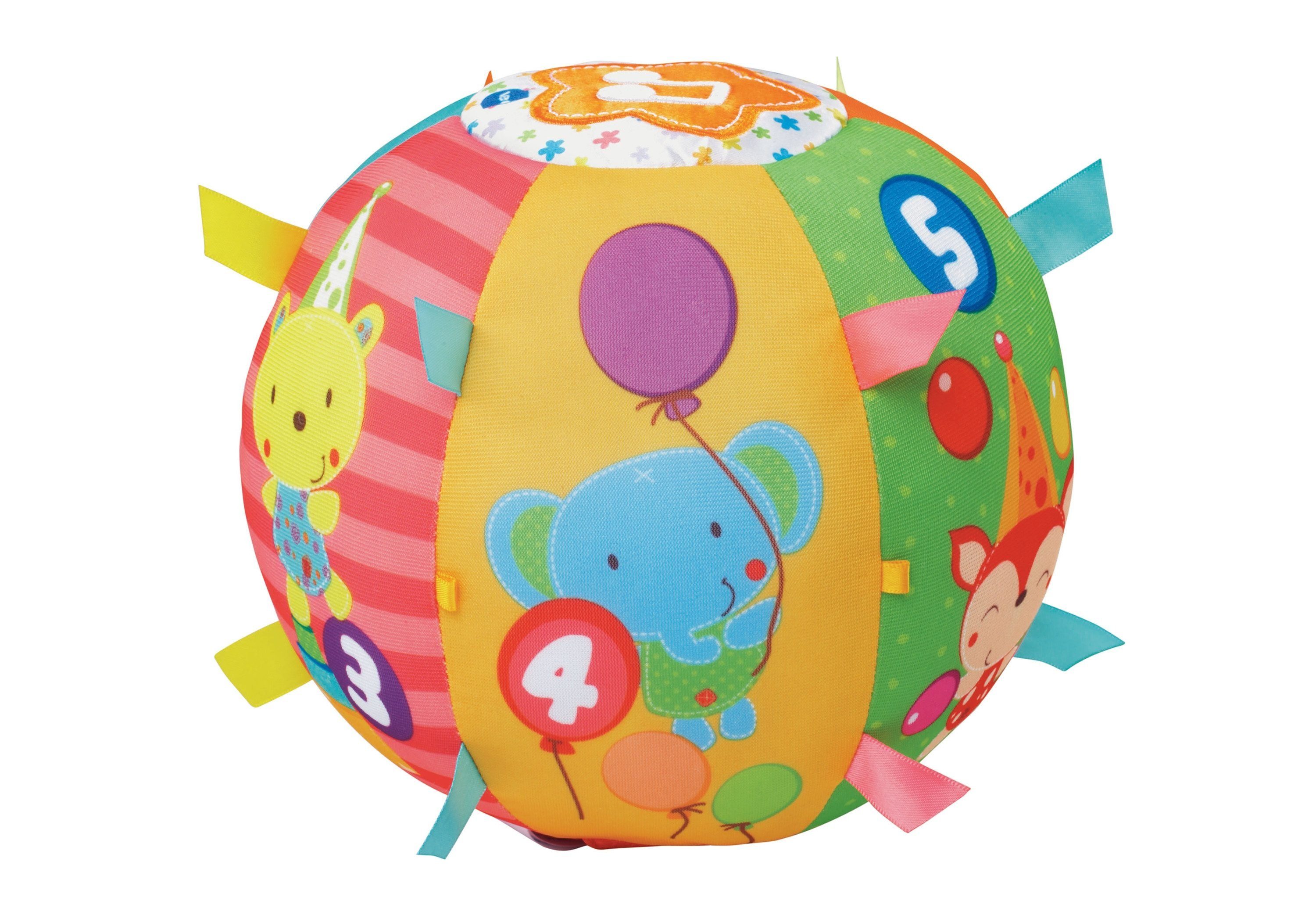 Bändern 1-2-3 Vtech® der VTechBaby, Mit Schulen zum abstehenden Feinmotorik Tierspaß Softball Ball,