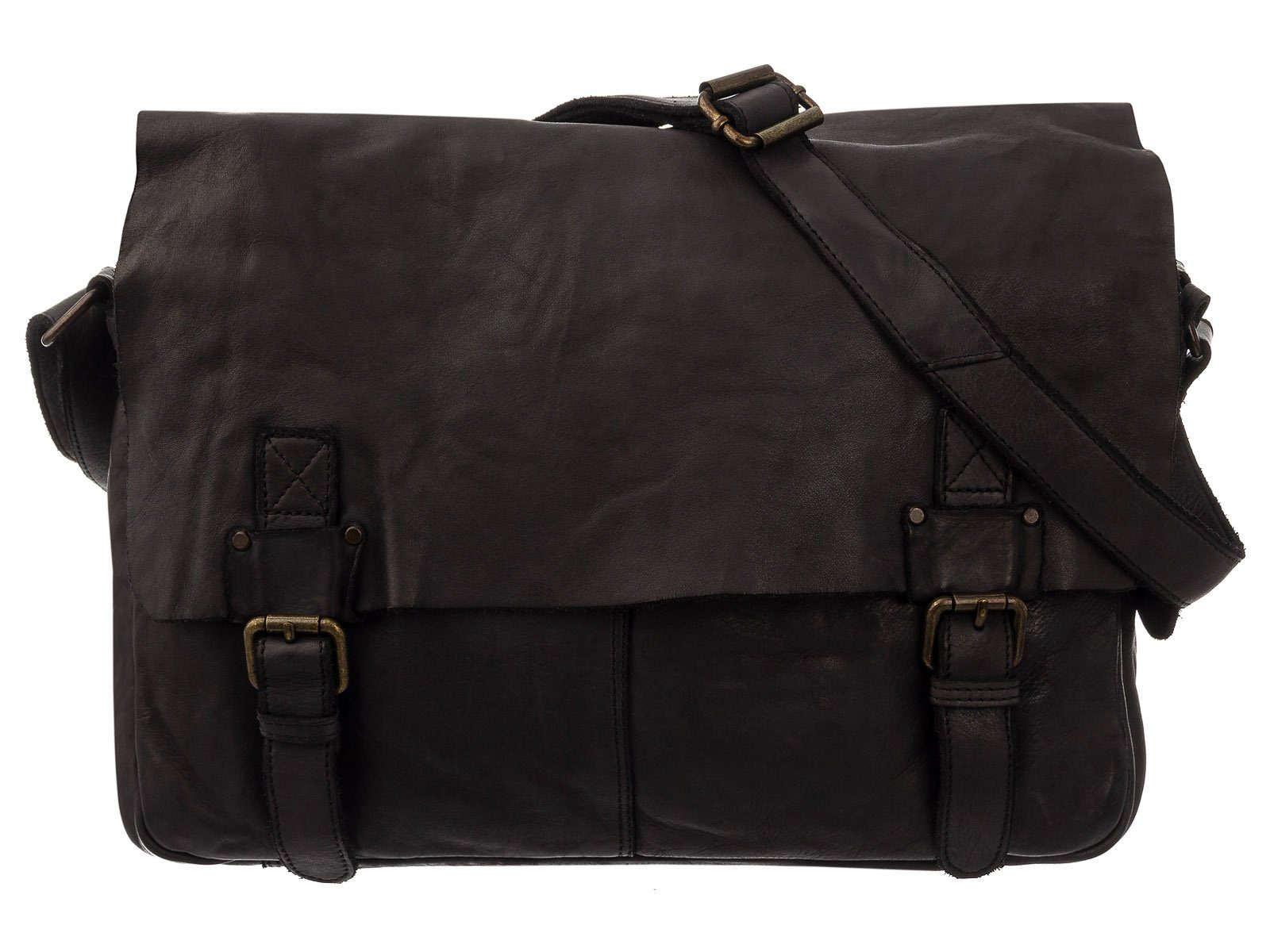 HARBOUR 2nd Messenger Bag Yamal Cool Casual Business Bag-Style Laptoptasche (1-tlg), Ankeranhänger Ash
