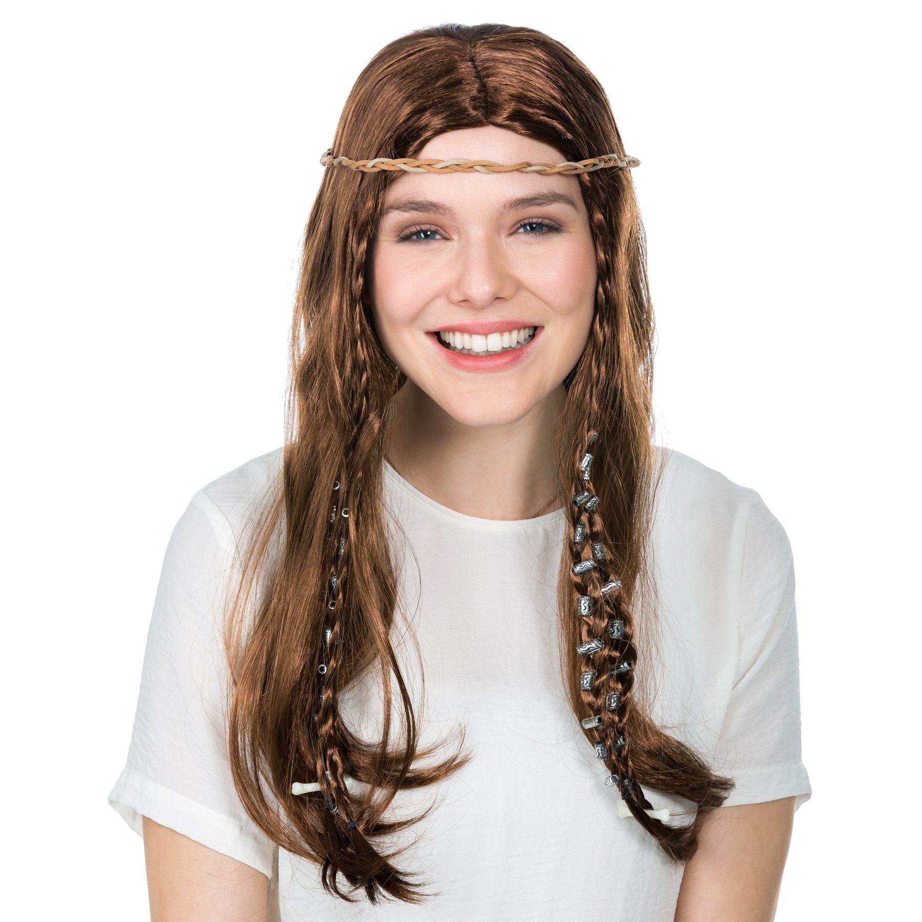 dressforfun Kostüm-Perücke Perücke Steinzeitdame