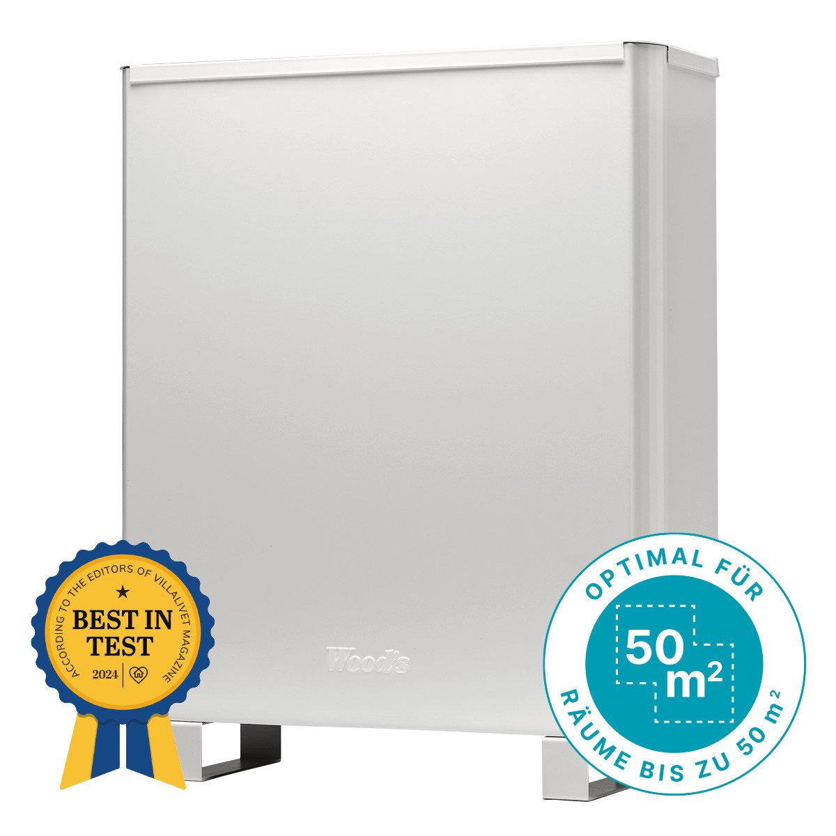 Wood's Luftreiniger AL 310 - Optimal für mittelgroße Räume wie Büros und Wohnzimmer, für 50 m² Räume