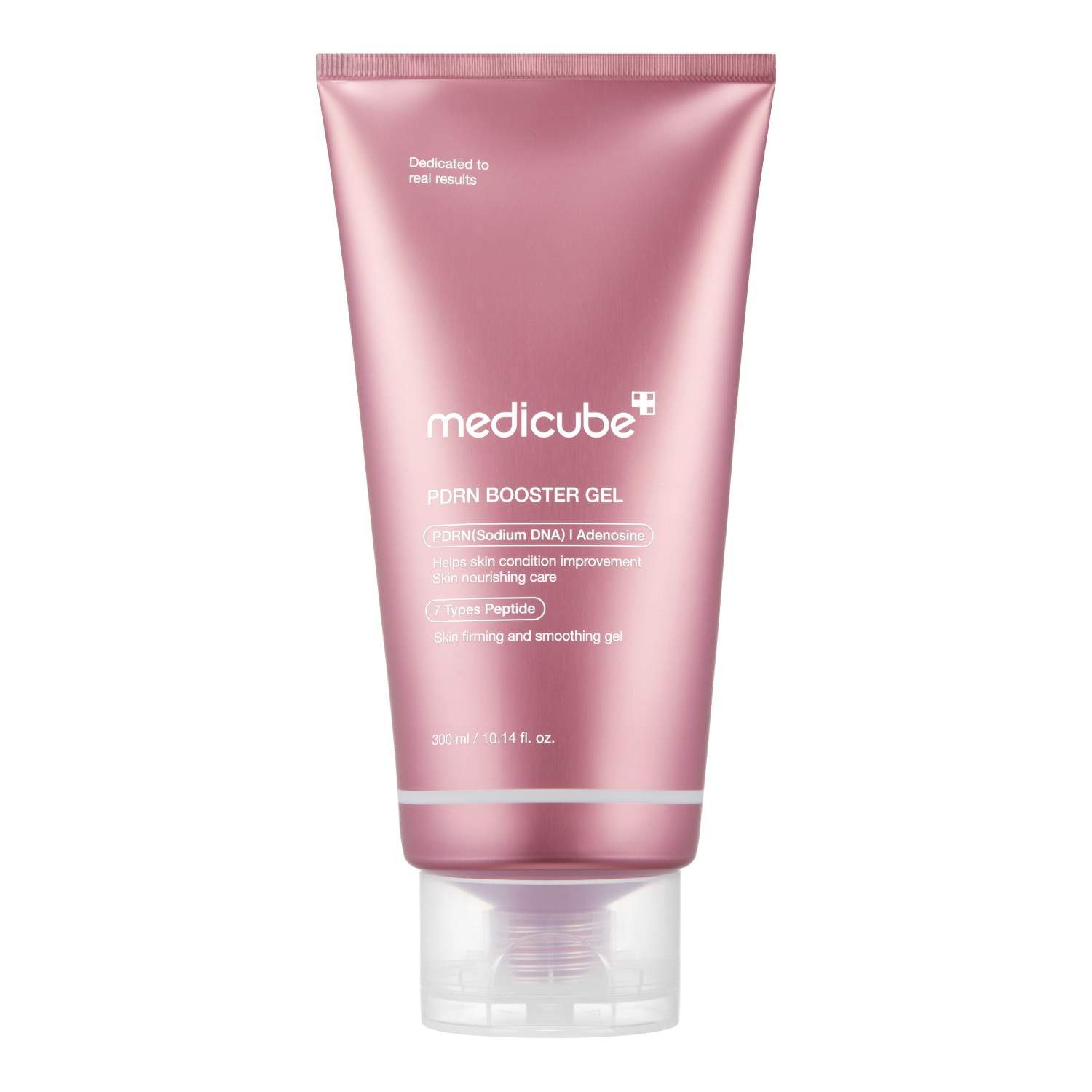 Medicube Tagescreme PDRN Booster Gel 300ml – leichtes Gel für empfindliche Haut, mit PDRN Niacinamid & 7 Peptiden – unterstützt Regeneration, stärkt die Hautbarriere, verbessert Elastizität & Geschmeidigkeit – ideal für Gesicht & Hals