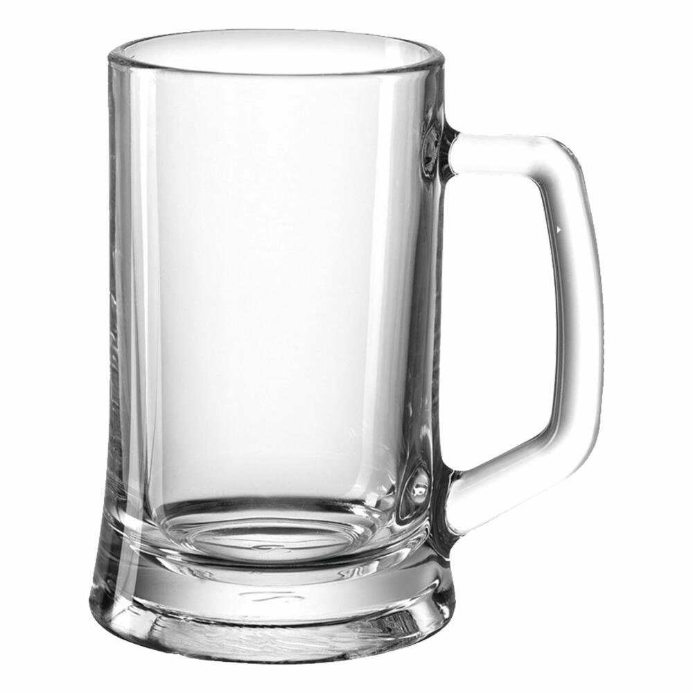 montana-Glas Bierkrug :skol Bierseidel 500 ml, Glas