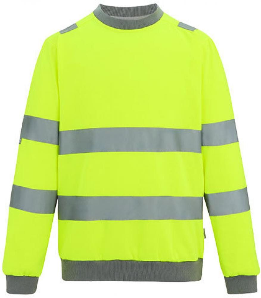 Regatta Professional Sweatshirt Hi-Vis Pro Contract Crew Neck Sicherheits-Sweatshirt