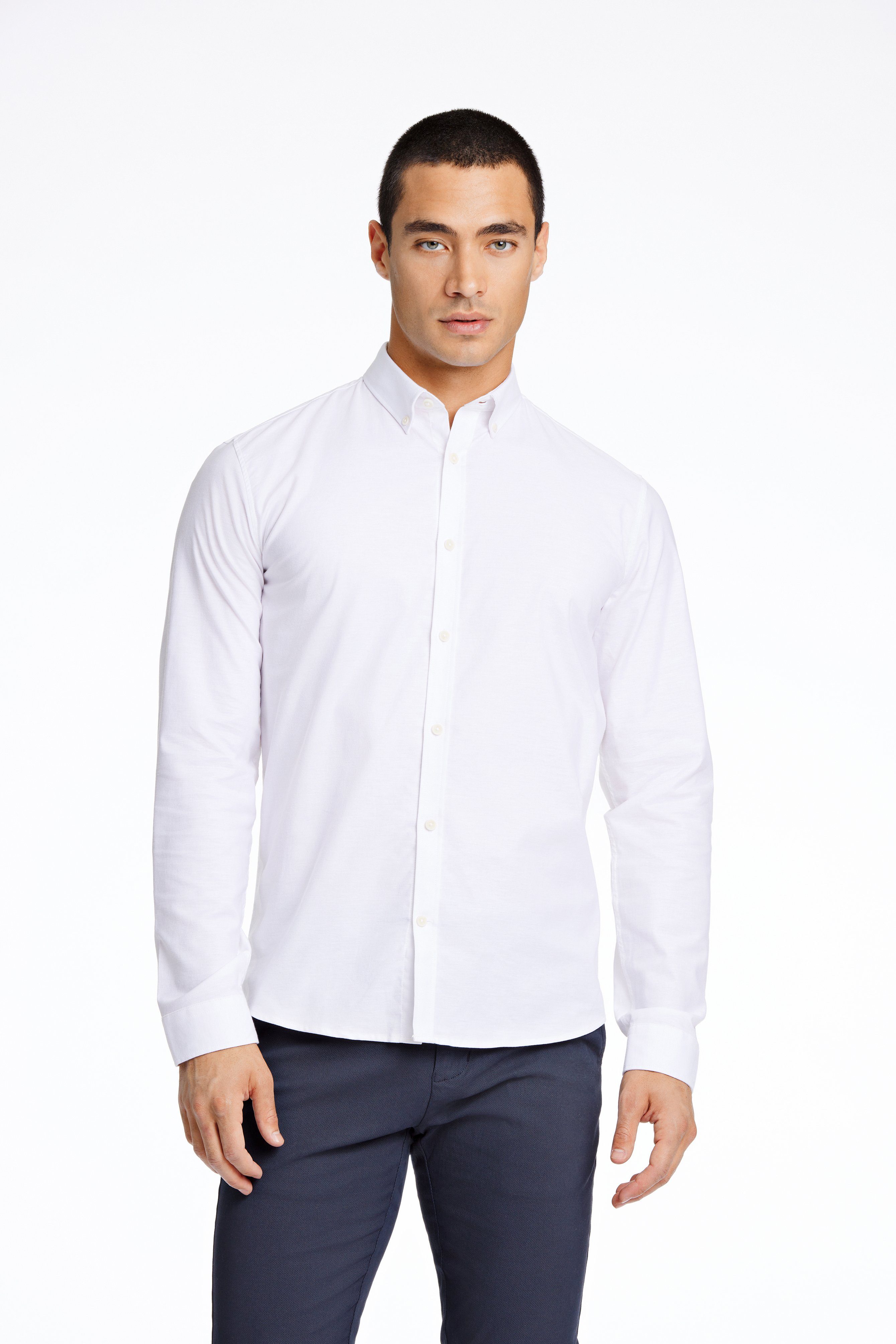 LINDBERGH Businesshemd mit Button-down-Kragen