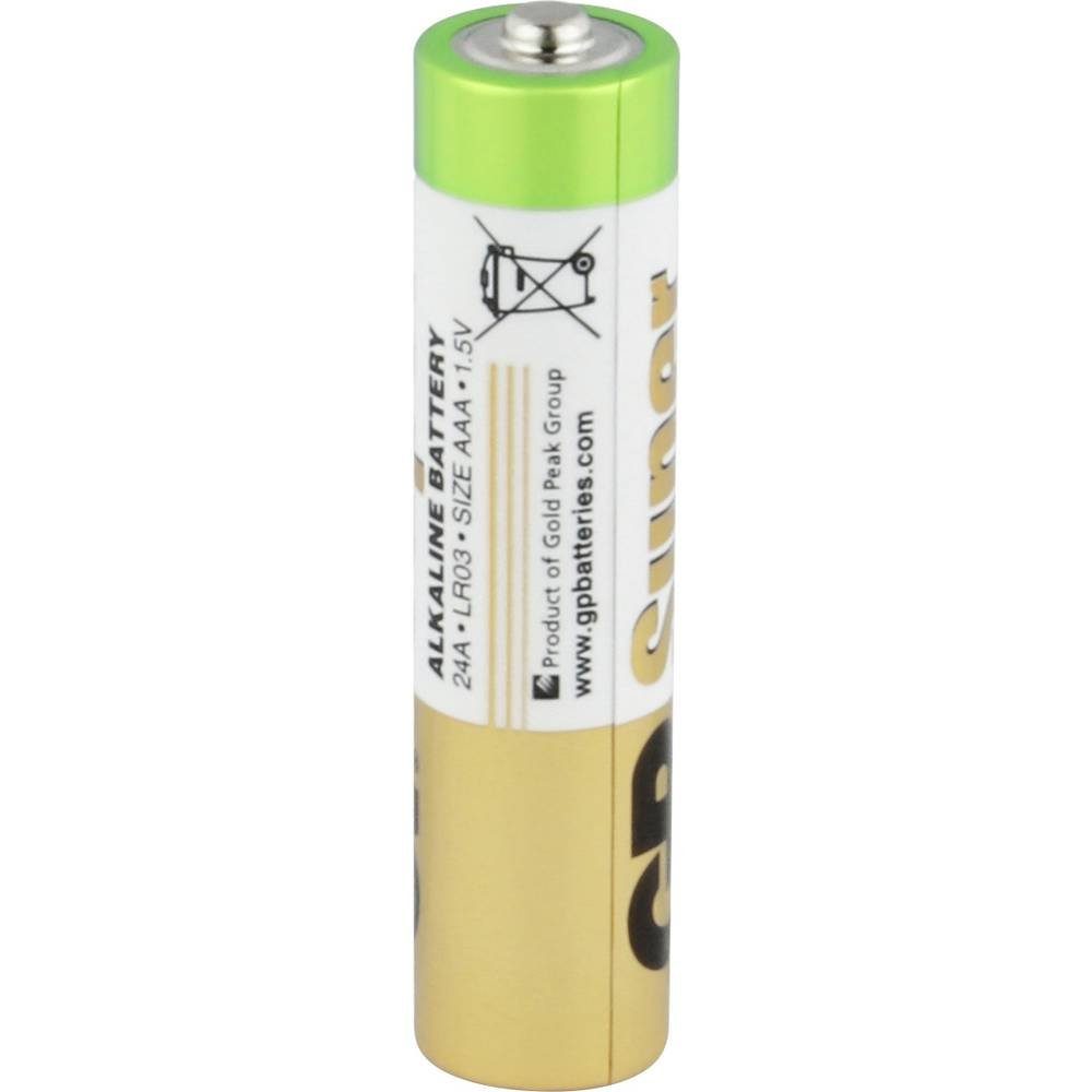 Gp Alkaline Batterien AAA Micro, LR03, 1.5V, mit neuer G-Tech Batterie