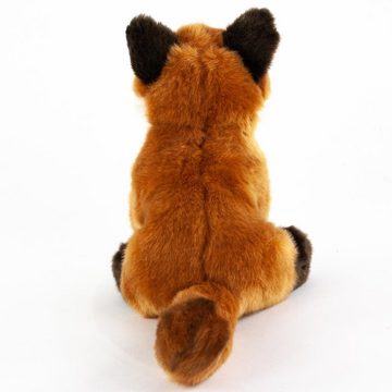 Teddys Rothenburg Kuscheltier Kuscheltier Fuchs sitzend 30 cm (mit Schwanz) (Fuchsbaby Babyfuchs Füchse, Spielzeug Kinder Baby)
