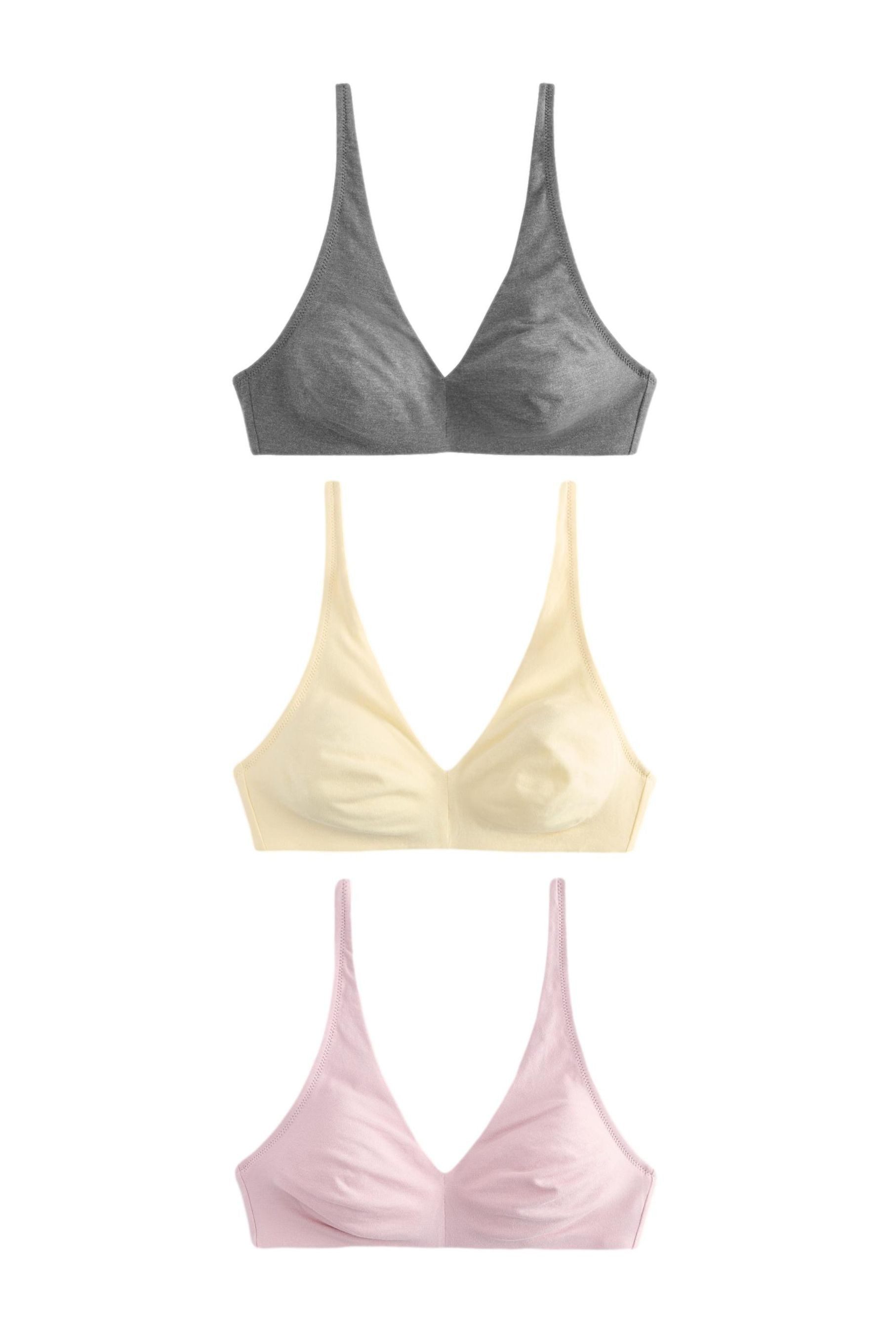 Bügelloser BH 3 Ultimate Comfort Wattierte, bügellose BHs