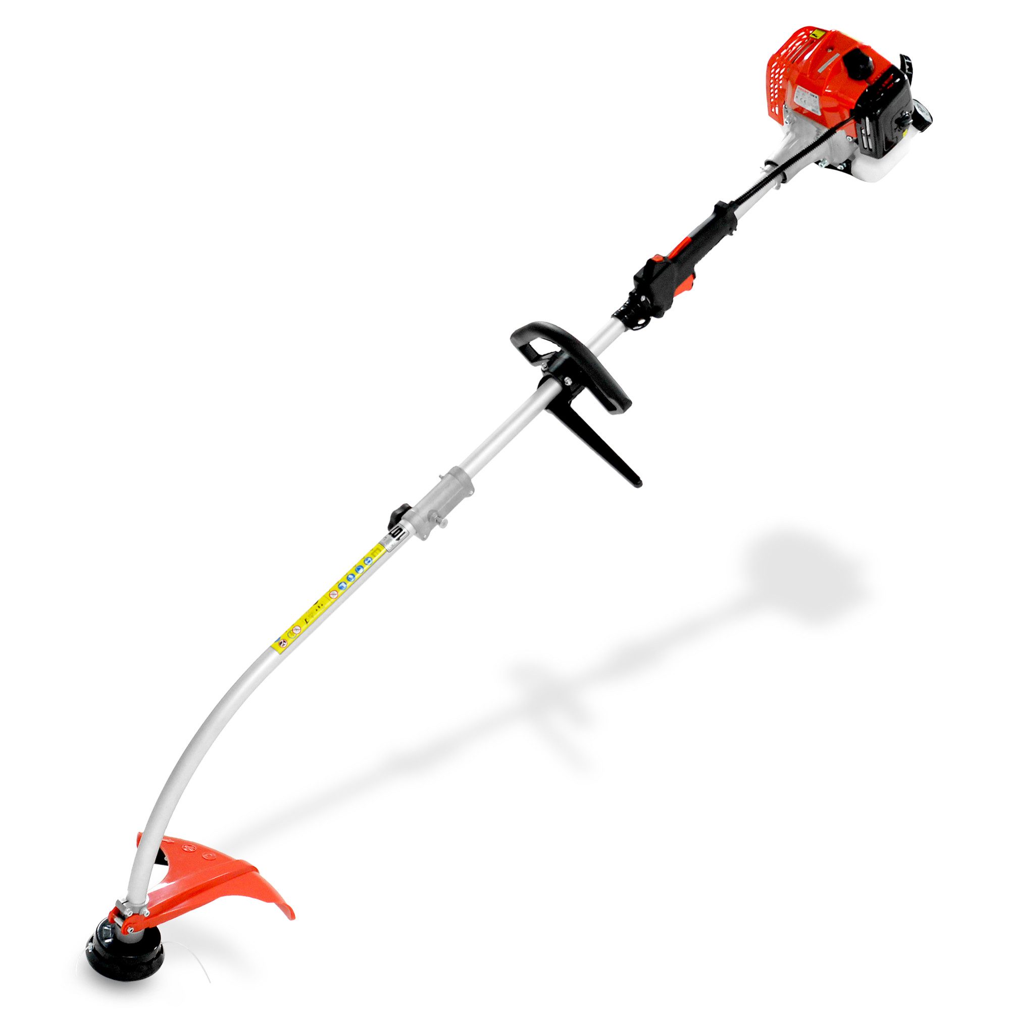 Hecht Benzin-Freischneider 126 R 2-Takt Motorsense 25,4 cm³ 0,9 PS, 40 cm Arbeitsbreite Faden, (1 St), Auftipp-Automatik, gebogener Führungsholm, vibrationsarm