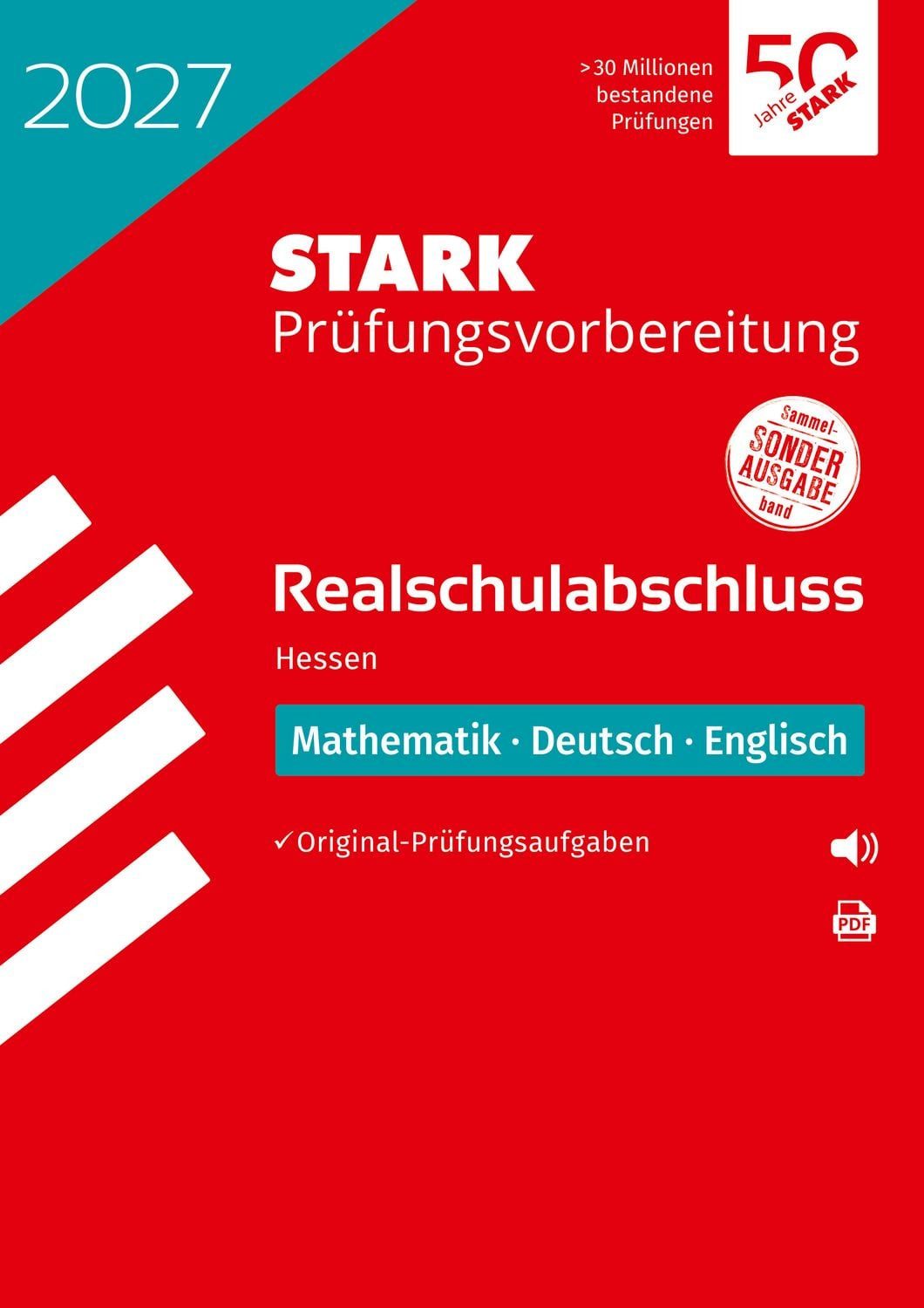 STARK Mathematik, Deutsch, Englisch - Realschulabschluss 2027 Hessen - / diverse