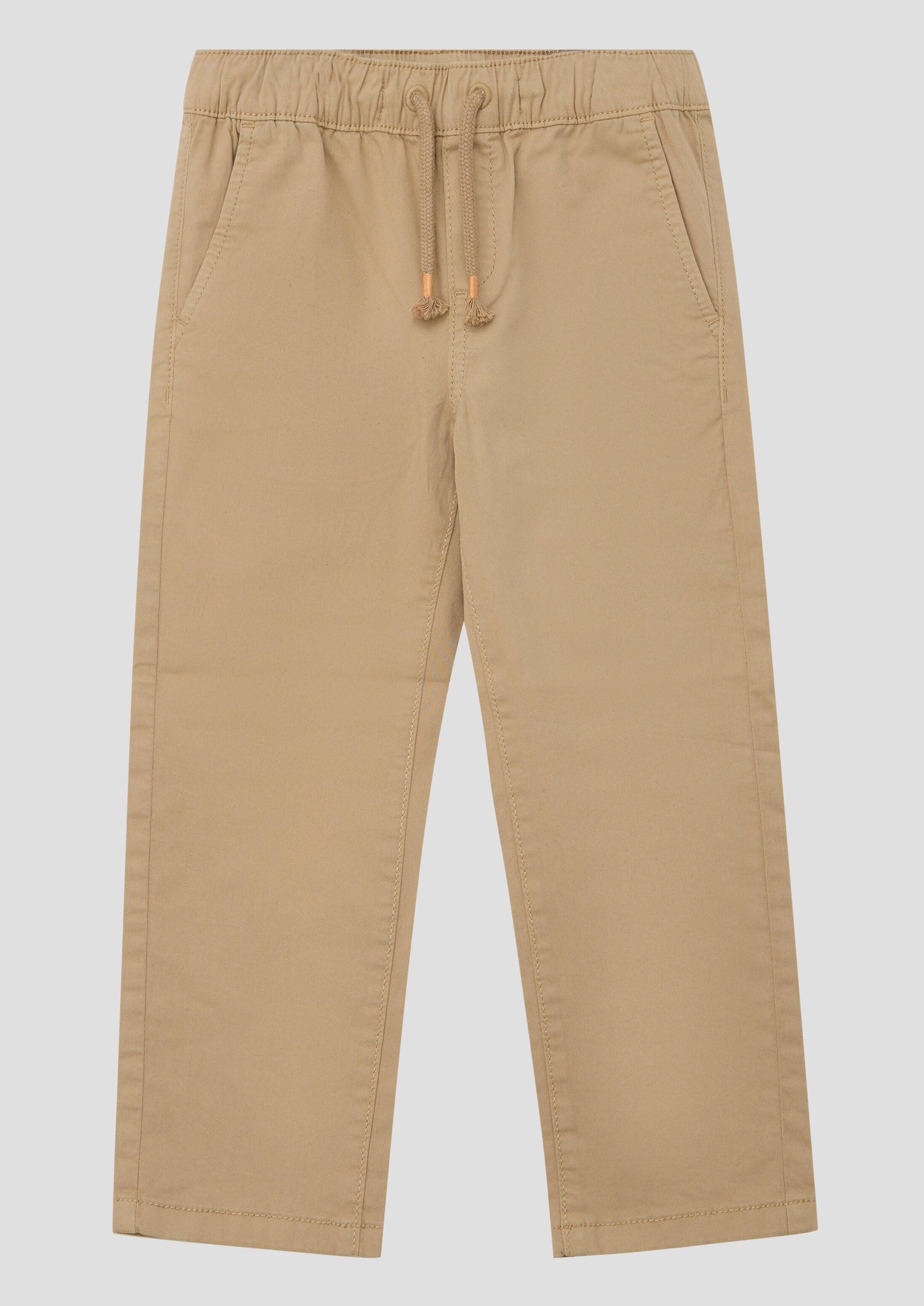 s.Oliver Chinos Hose BAGGY Baggy pull-on / Relaxed Fit / Mid Rise / Wide Leg