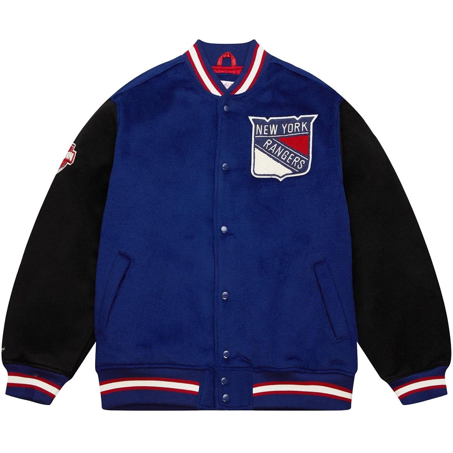 Mitchell & Rangers York Collegejacke Varsity Ness Wool New Legacy NHL