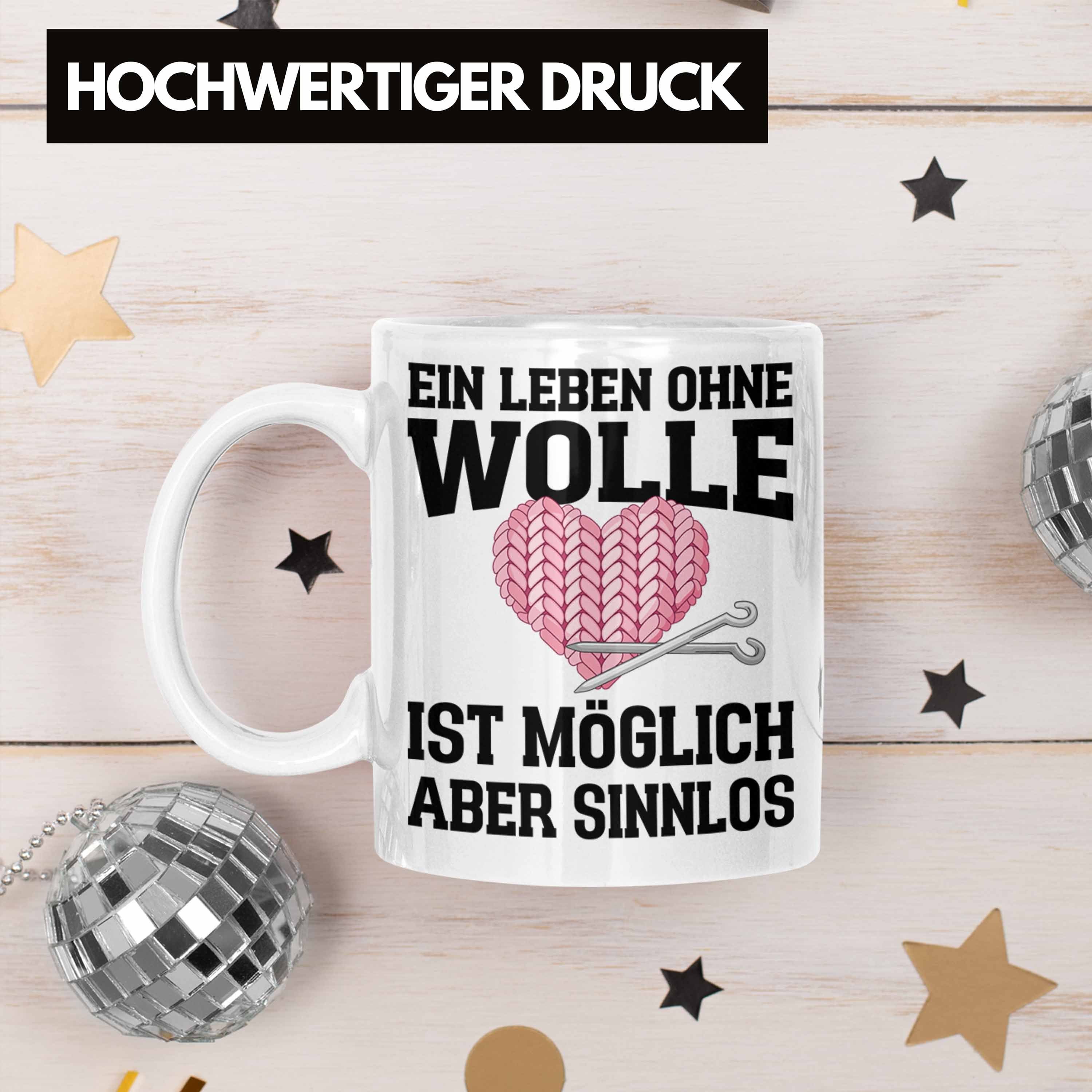 Trendation Tasse Trendation - Häkeln Zubehör Tasse Geschenk Stricken Geschenke Häkel Om