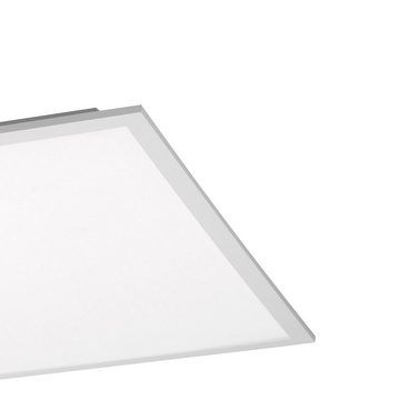 SellTec LED Deckenleuchte LED Panel Deckenleuchte 60x60cm, Angenehmes, blendfreies Licht durch weiße Kunststoffabeckung, 1xLED-Board/ 40 Watt, neutralweiß, Lichtfarbe tageslichtweiß 4000 Kelvin