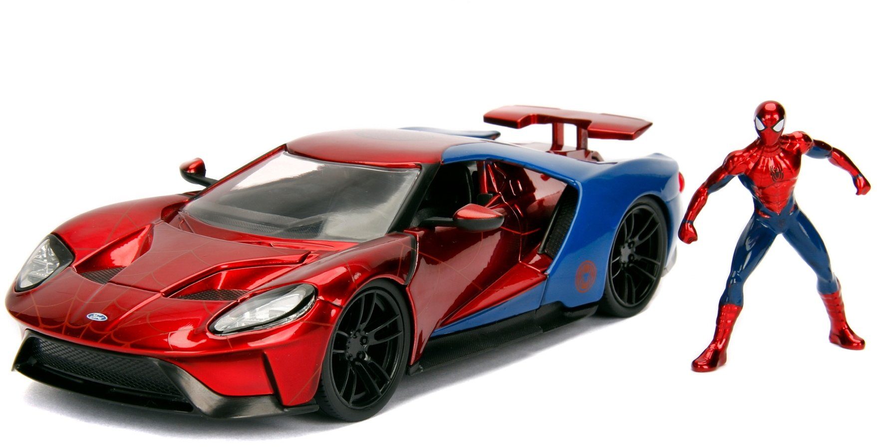 Marvel Spider-Man RC Rennwagen 2017 Ford GT als ferngesteuertes Auto 1:16