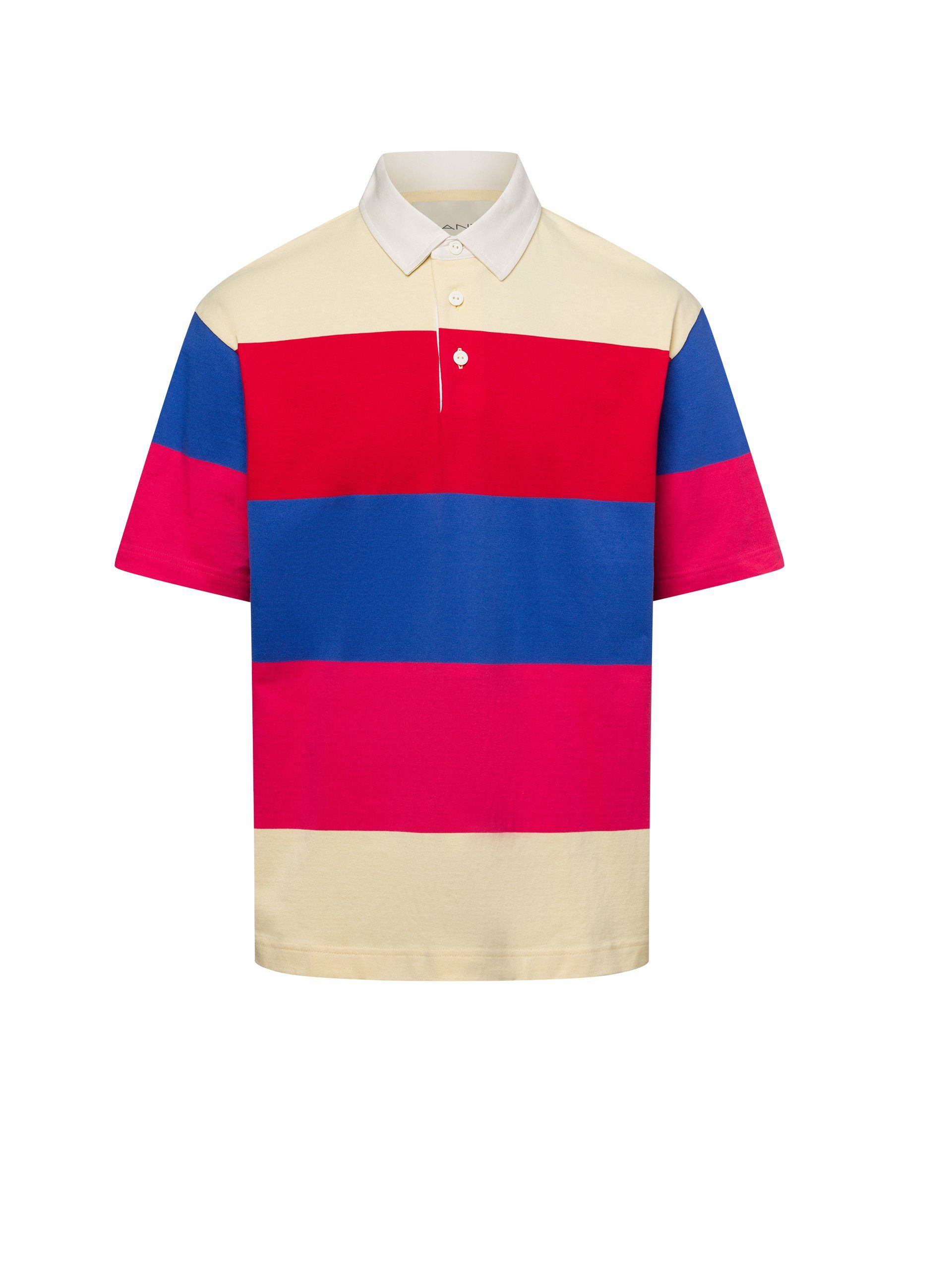 Poloshirt Striped Heavy Rugger