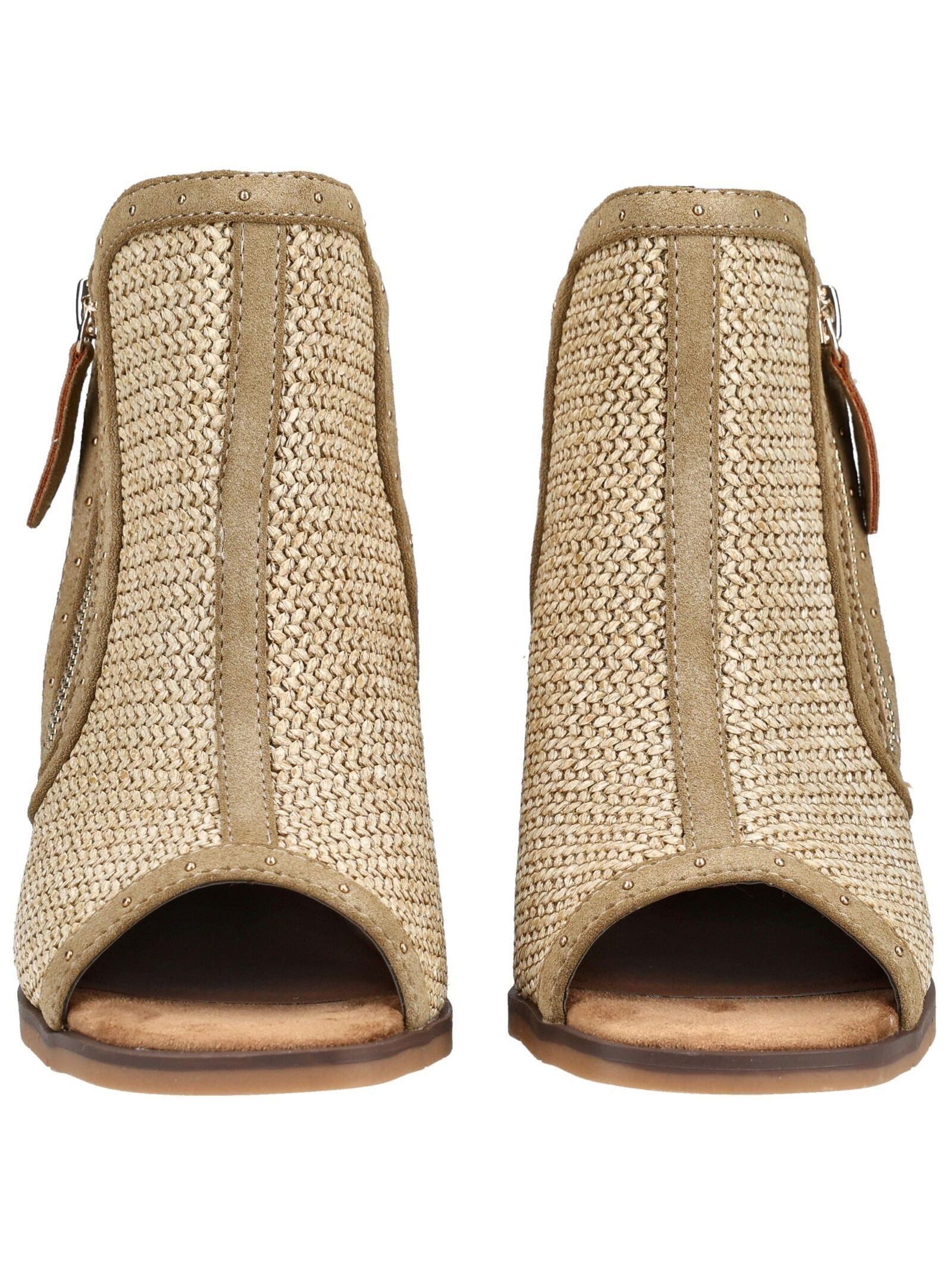 Mustang Shoes Mustang Shoes Sandalen Lederimitat/Textil High-Heel-Sandalette