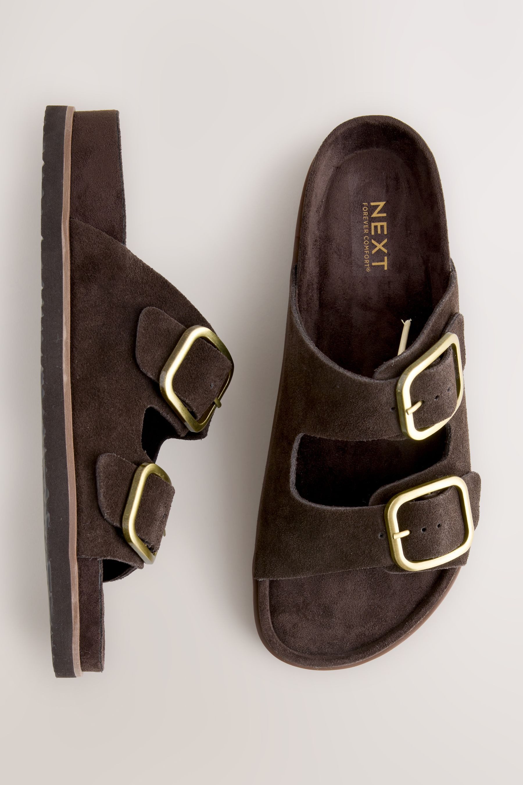 Next Forever Comfort® Sandalen Doppelriemen und günstig online kaufen