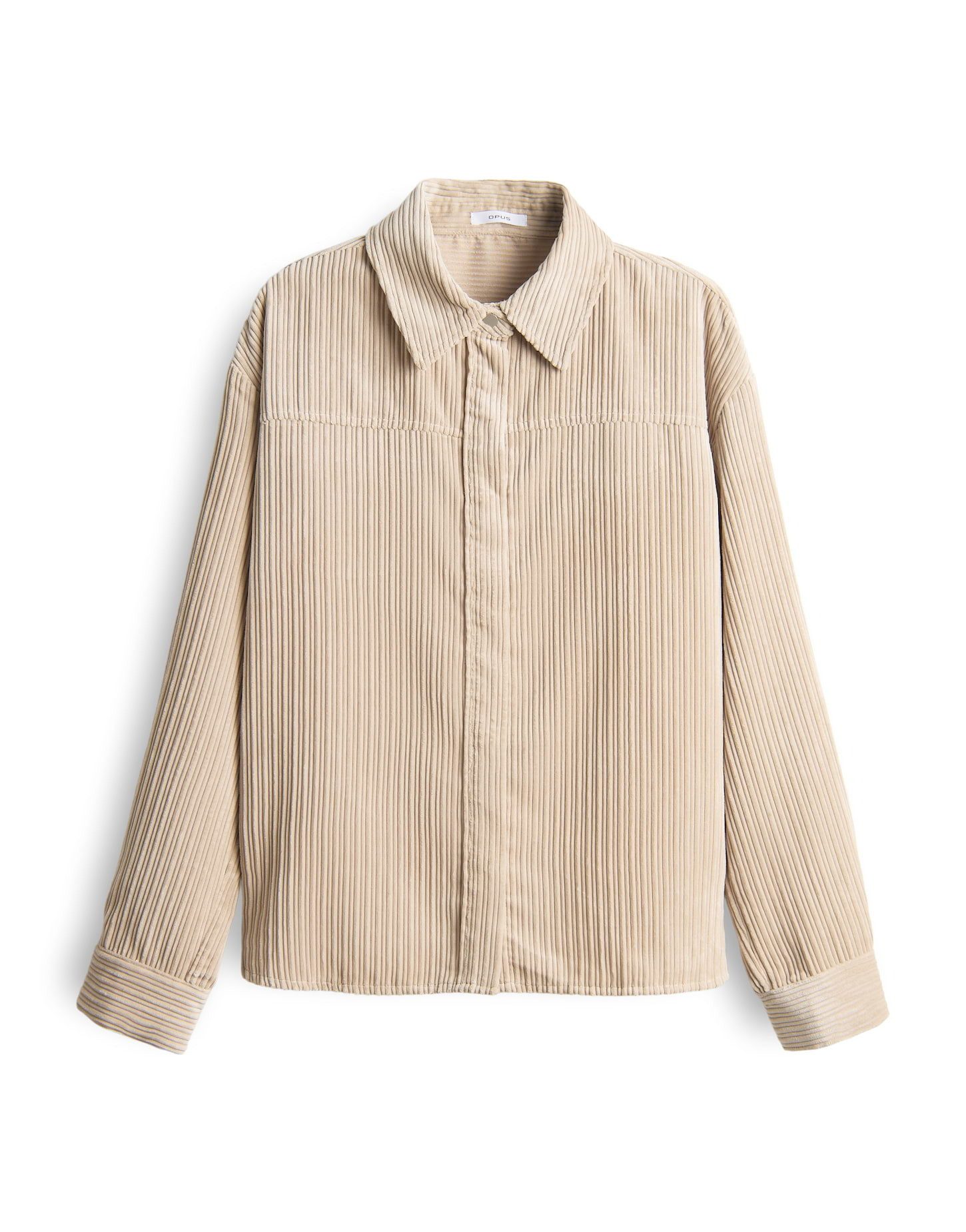 OPUS Langarmbluse FLANKY aus weichem Cord lockere Passform, weicher Griff, günstig online kaufen