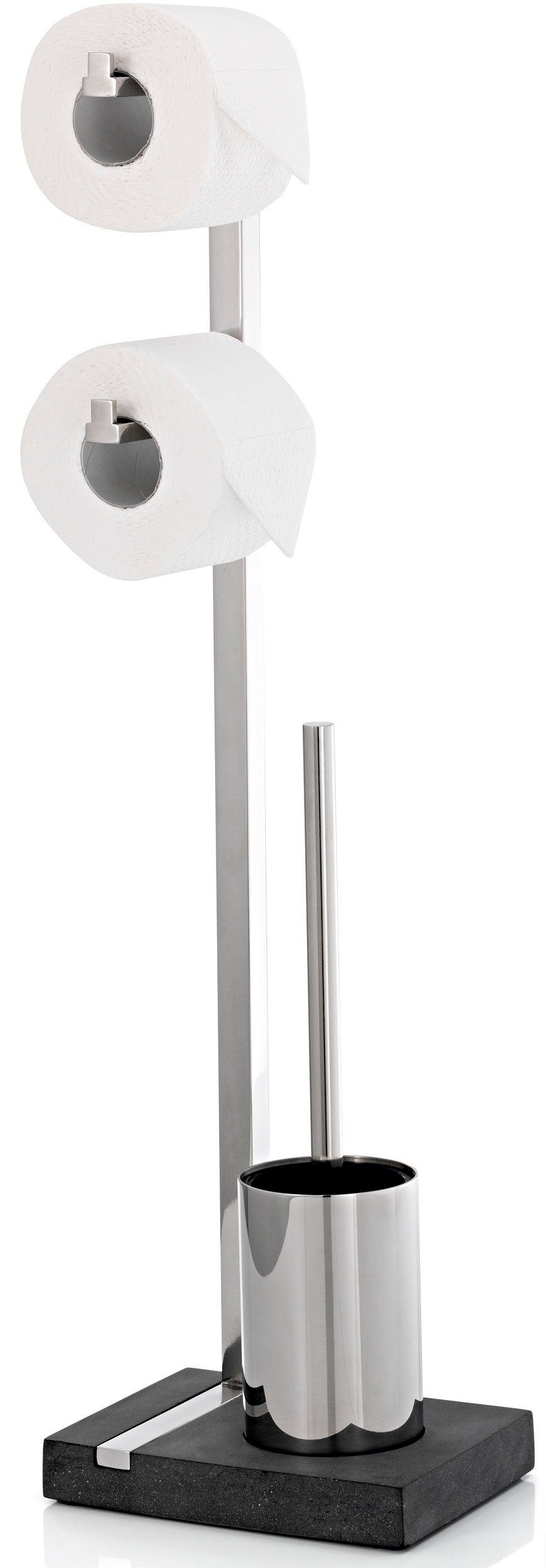 blomus Toilettenpapierhalter Toilettenbutler -MENOTO- poliert