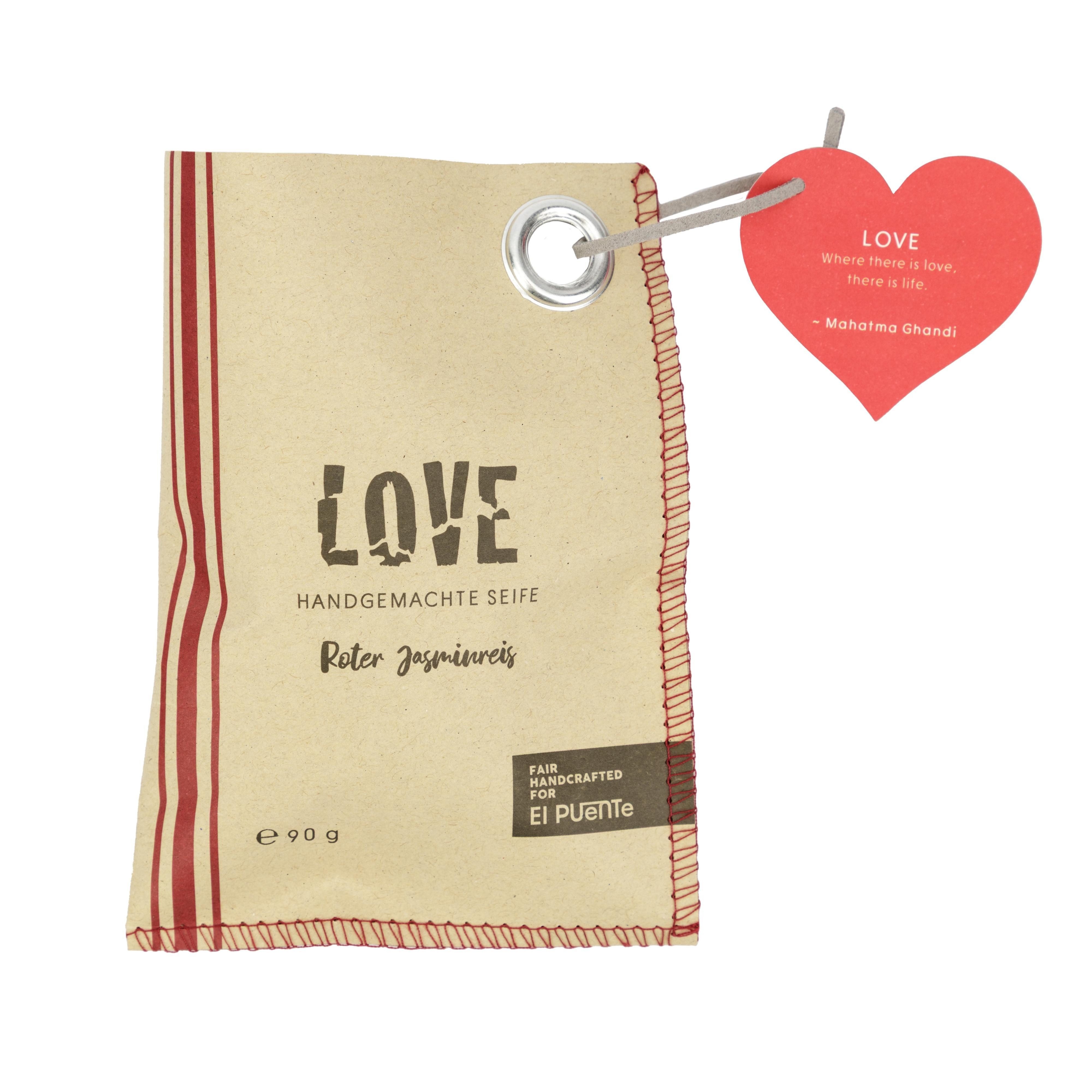 El Puente Handseife Seife "Love", Vegan, Handmade
